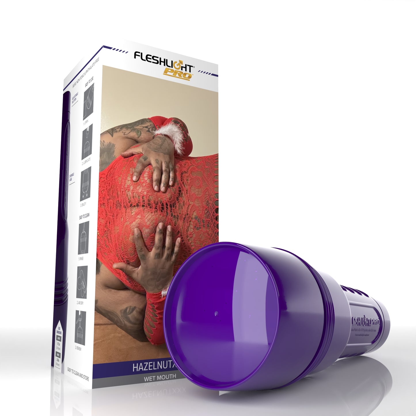 Hazelnutxxx Fleshlight: Wet Mouth
