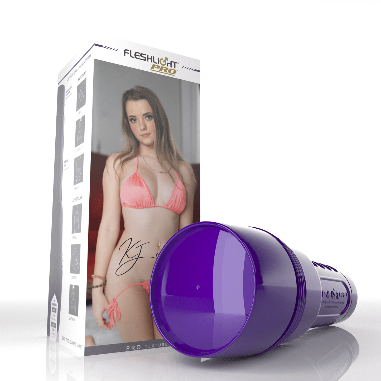 Kj Bennet Lady Fleshlight Allure With Case Fleshlight