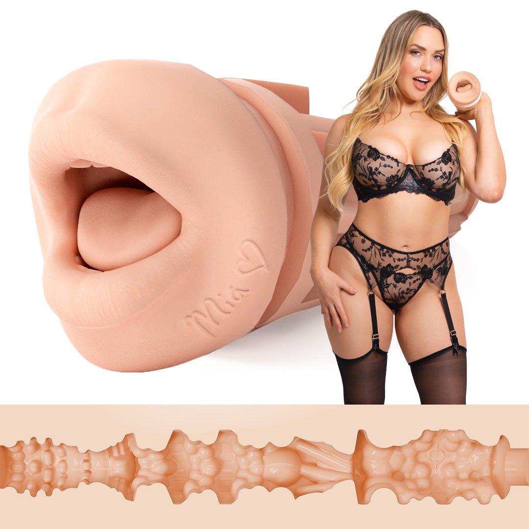 Mia Malkova Fleshlight Headshot (Mouth) Without case Fleshlight