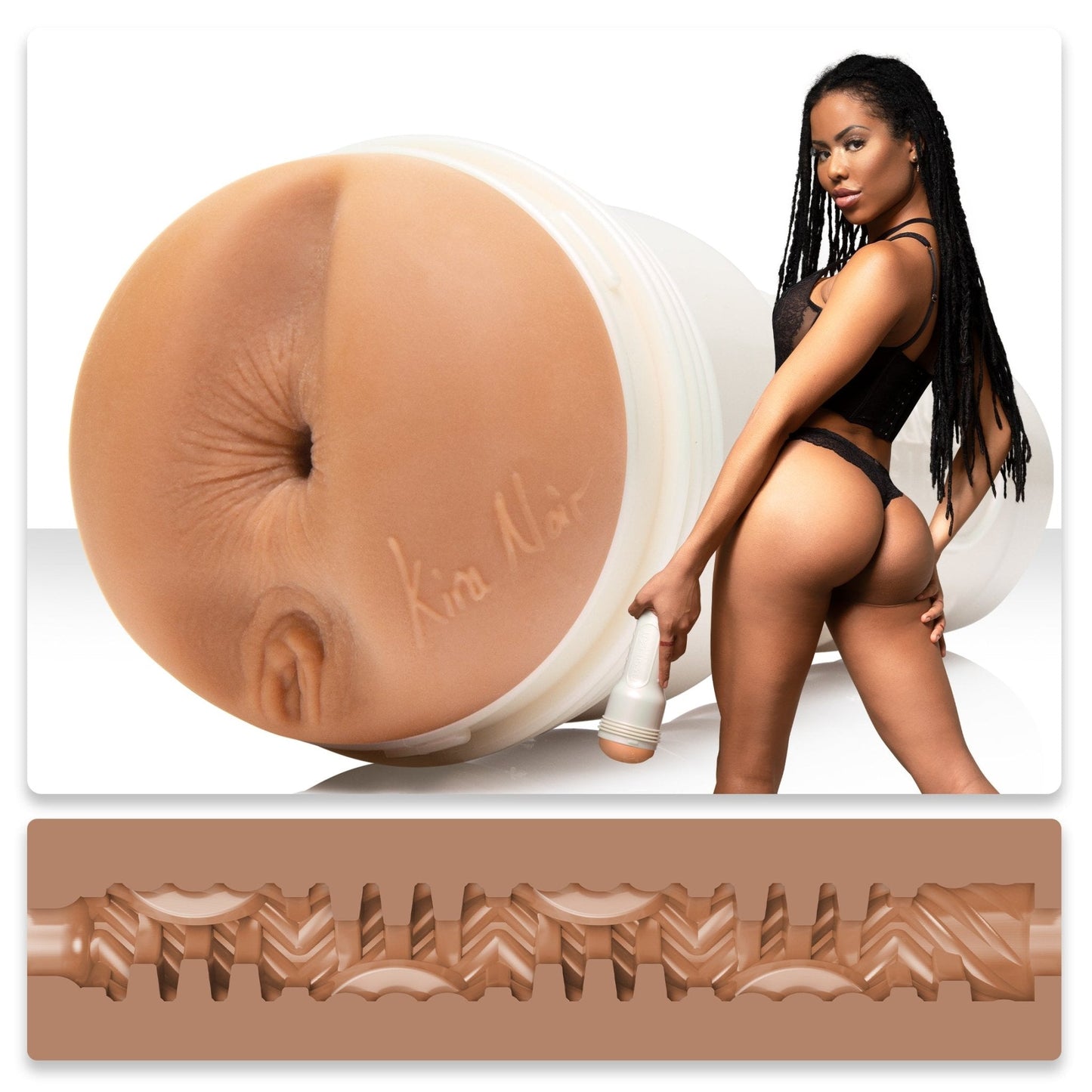 Fleshlight Girl Kira Noir Stroker Bewitched (Butt) With case