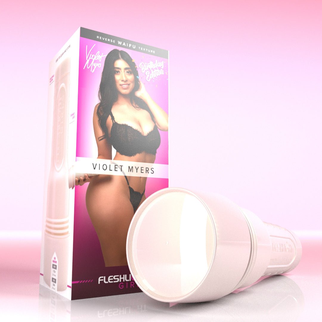 Violet Myers Birthday Cake Edition Fleshlight Upside Down - Waifu (Lady) With case Fleshlight