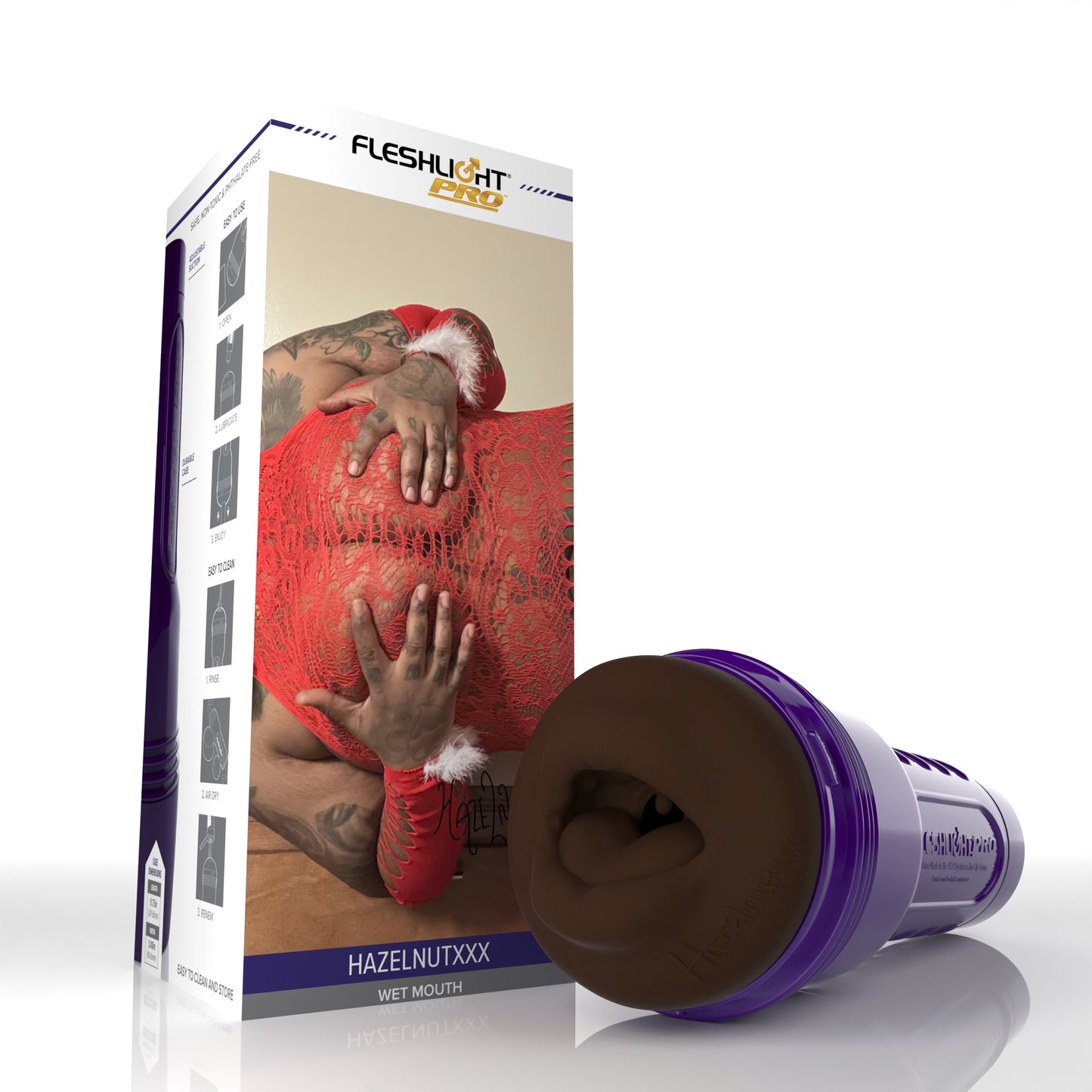 Hazelnutxxx Fleshlight: Wet Mouth