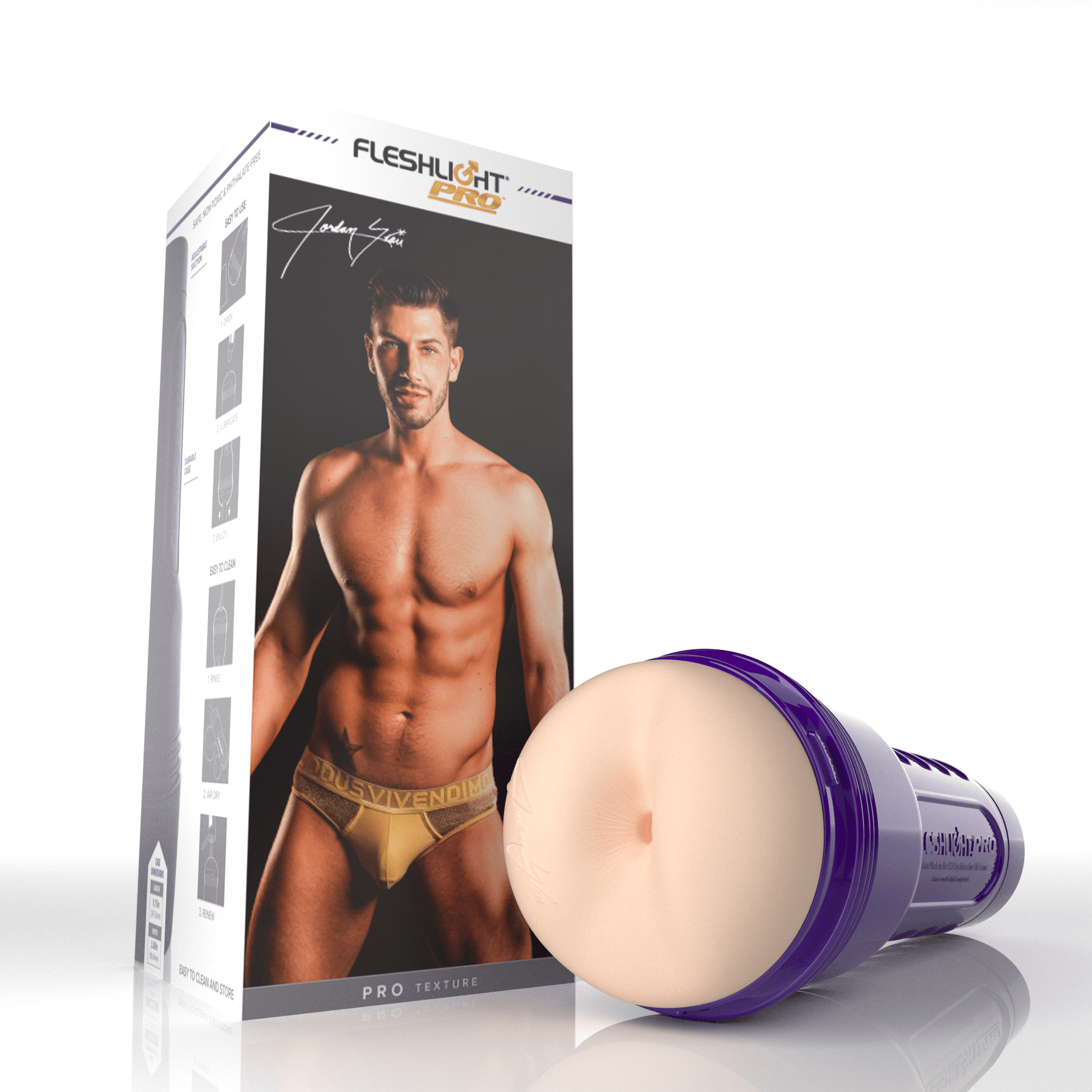 Jordan Starr Butt Fleshlight Allure With Case 150Fleshlight