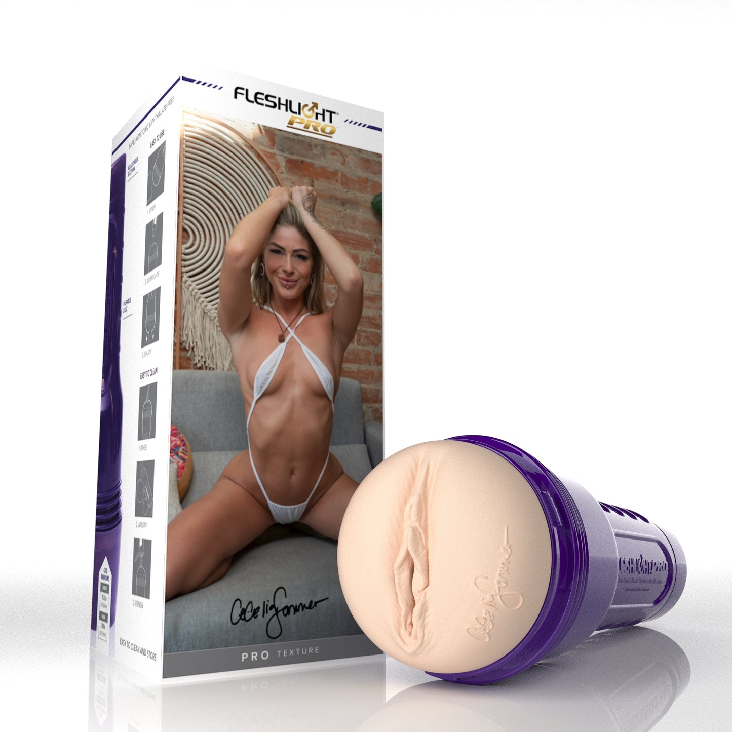 Cecelia Sommer Lady Fleshlight Allure With Case 150Fleshlight