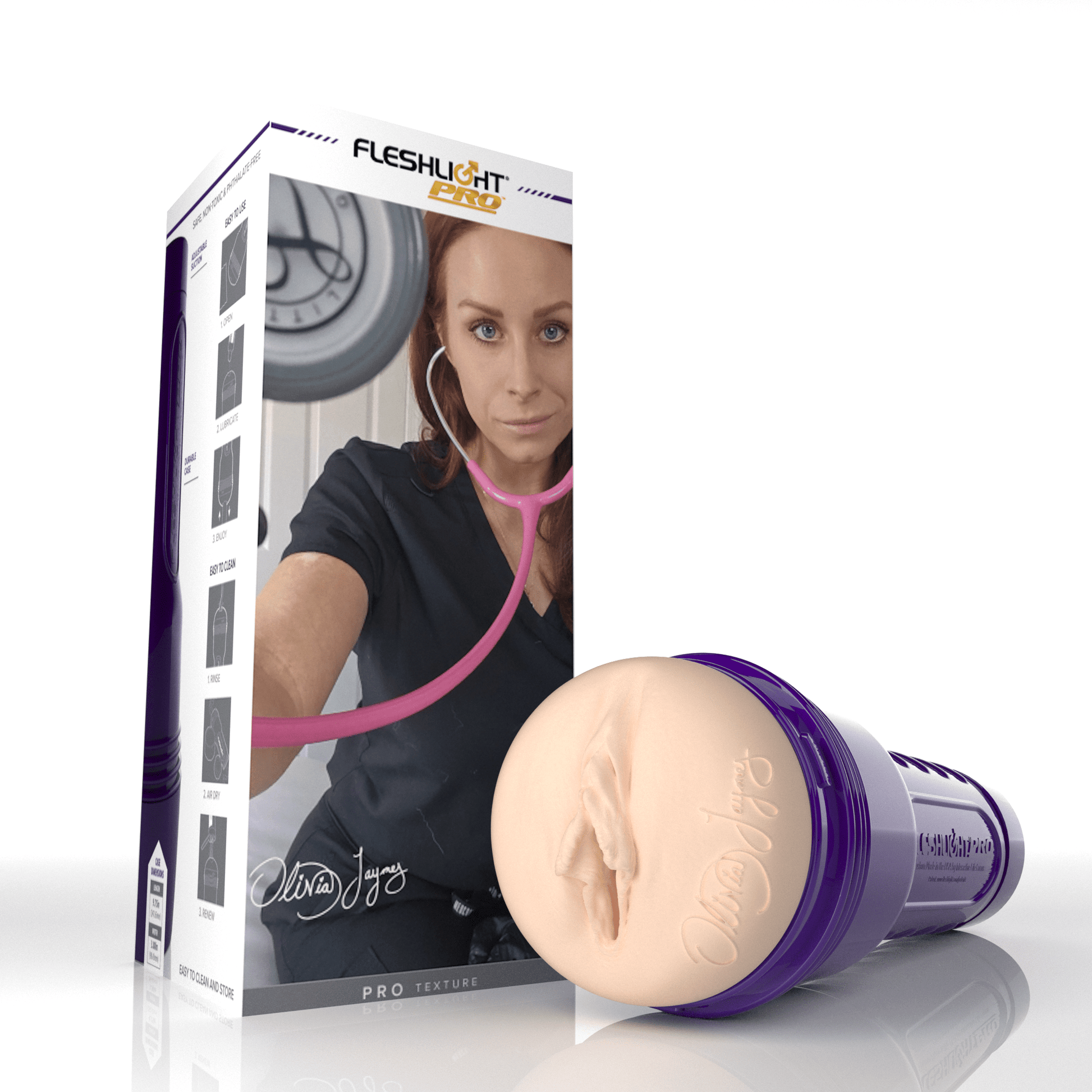 Olivia Jaymes Stroke Clinic Stroker - Fleshlight