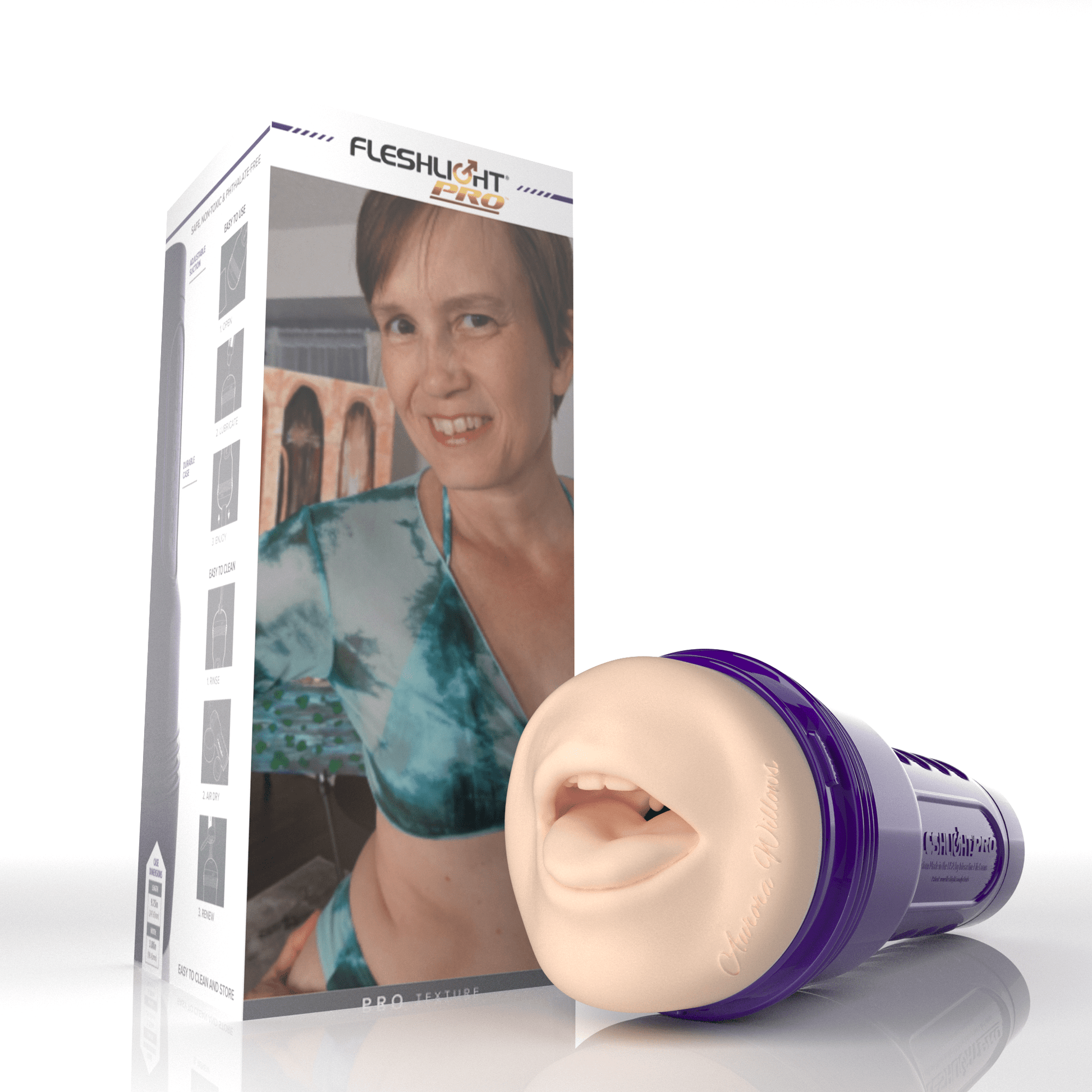 Aurora Willows Kiss me & cum in my mouth Stroker - Fleshlight Aurora Willows Kiss me & cum in my mouth Stroker - Fleshlight
