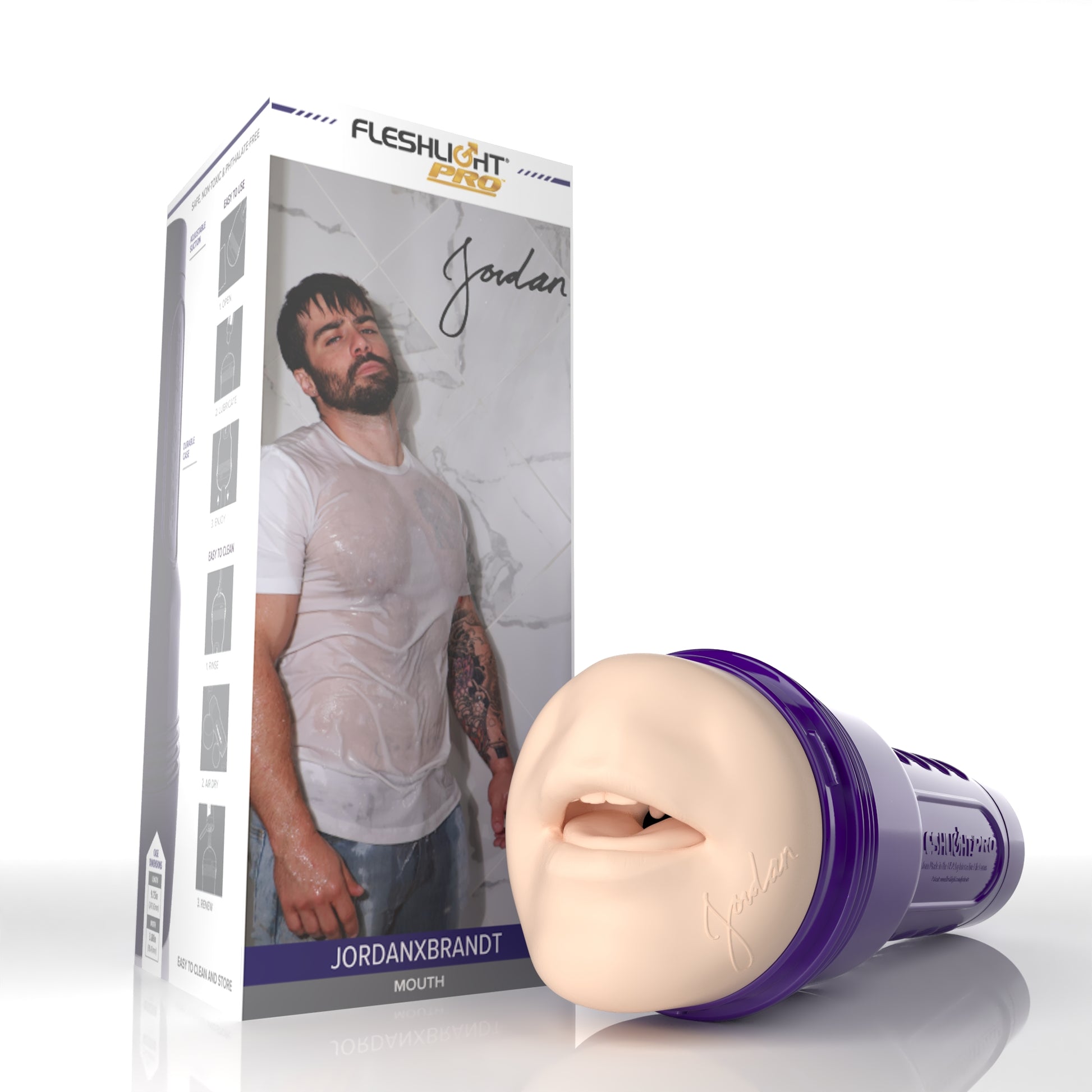 Brandt's Boy Jordan Fleshlight Mouth Allure Fleshlight