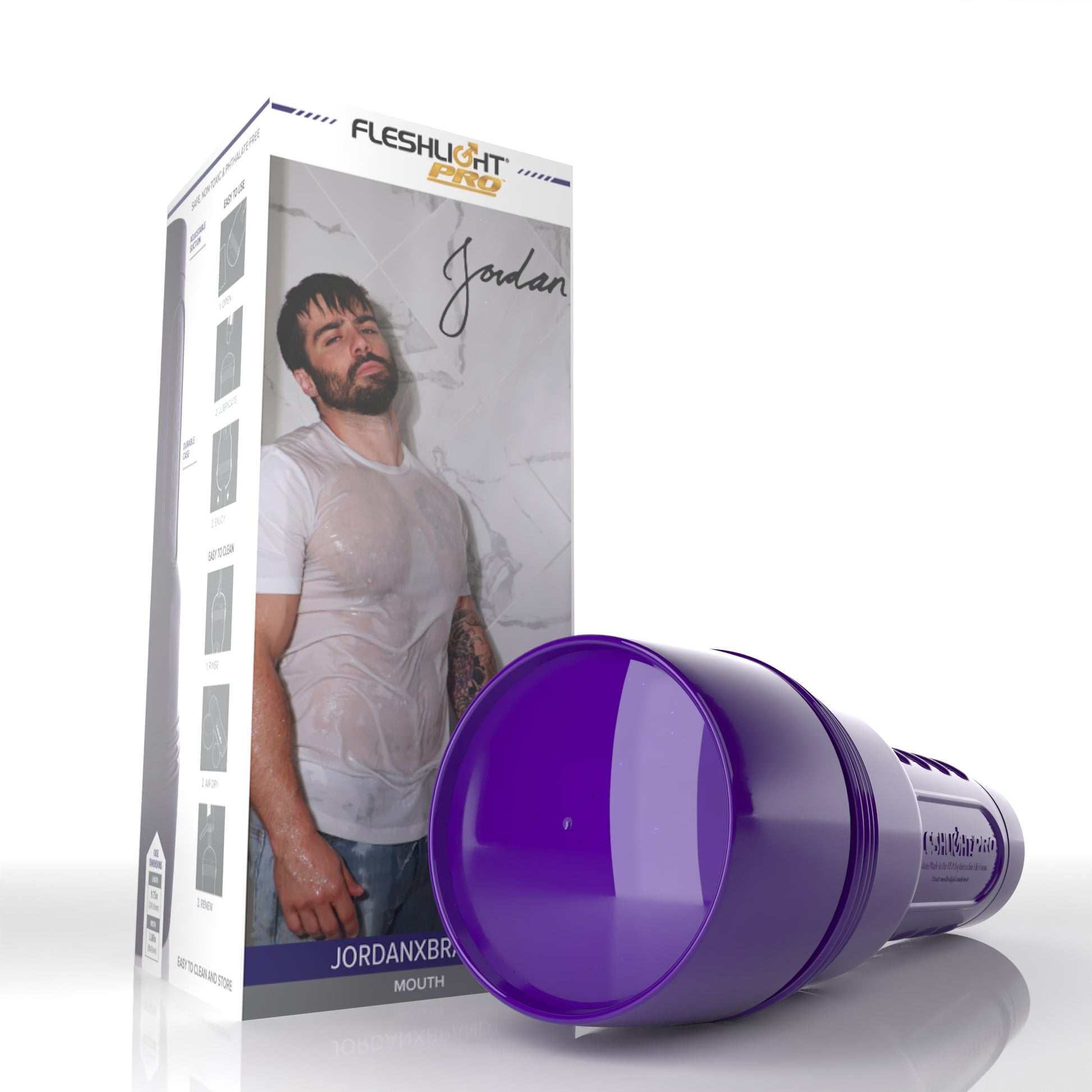 Brandt's Boy Jordan Fleshlight Mouth Allure Fleshlight