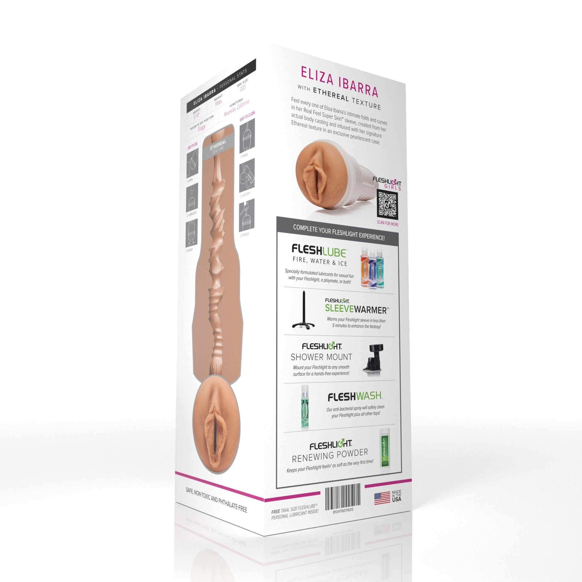 Eliza Ibarra Fleshlight | Official Lifelike Male Masturbator Eliza Ibarra Fleshlight | Official Lifelike Male Masturbator
