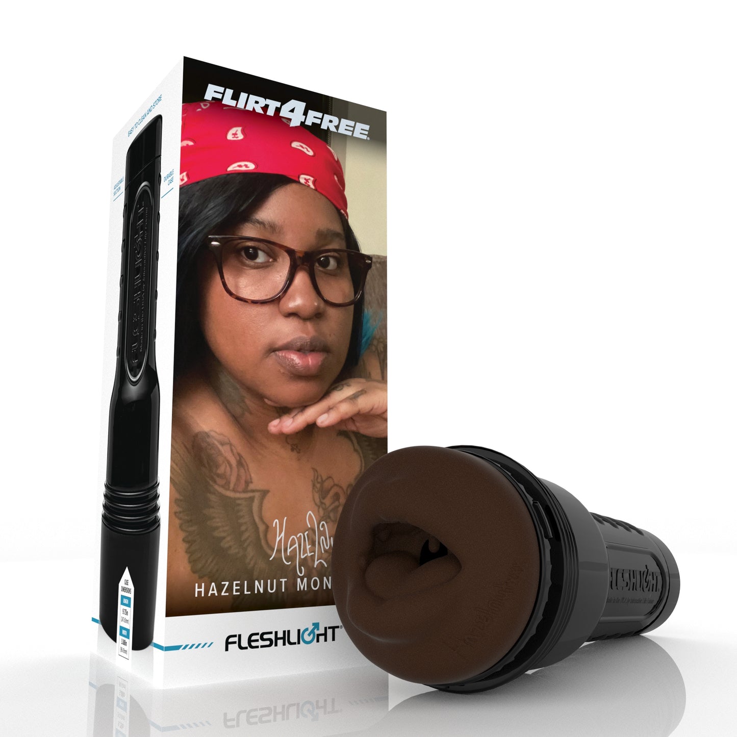 Hazelnut Monroe Flirt4Free Fleshlight: Mouth
