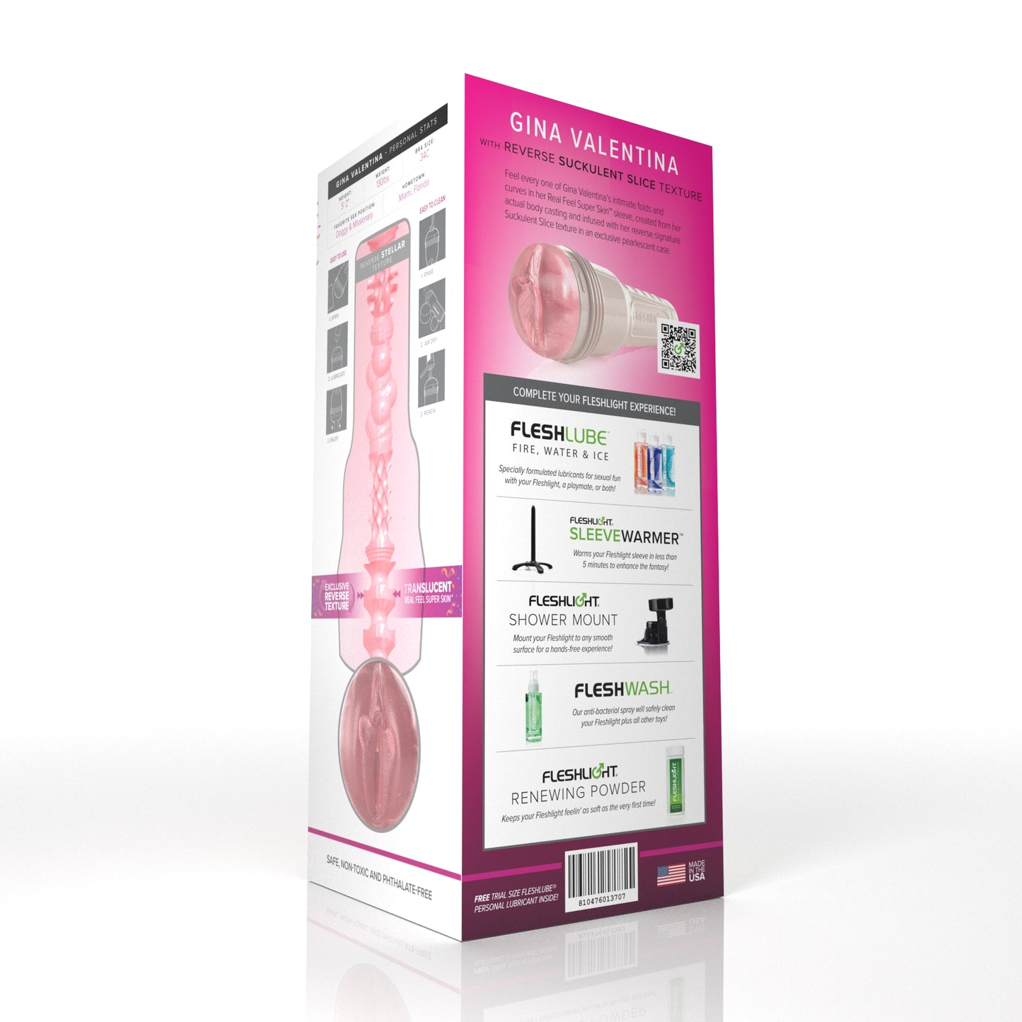 Gina Valentina Birthday Cake Edition Fleshlight Suckulent Slice Cake (Lady) With Case Fleshlight