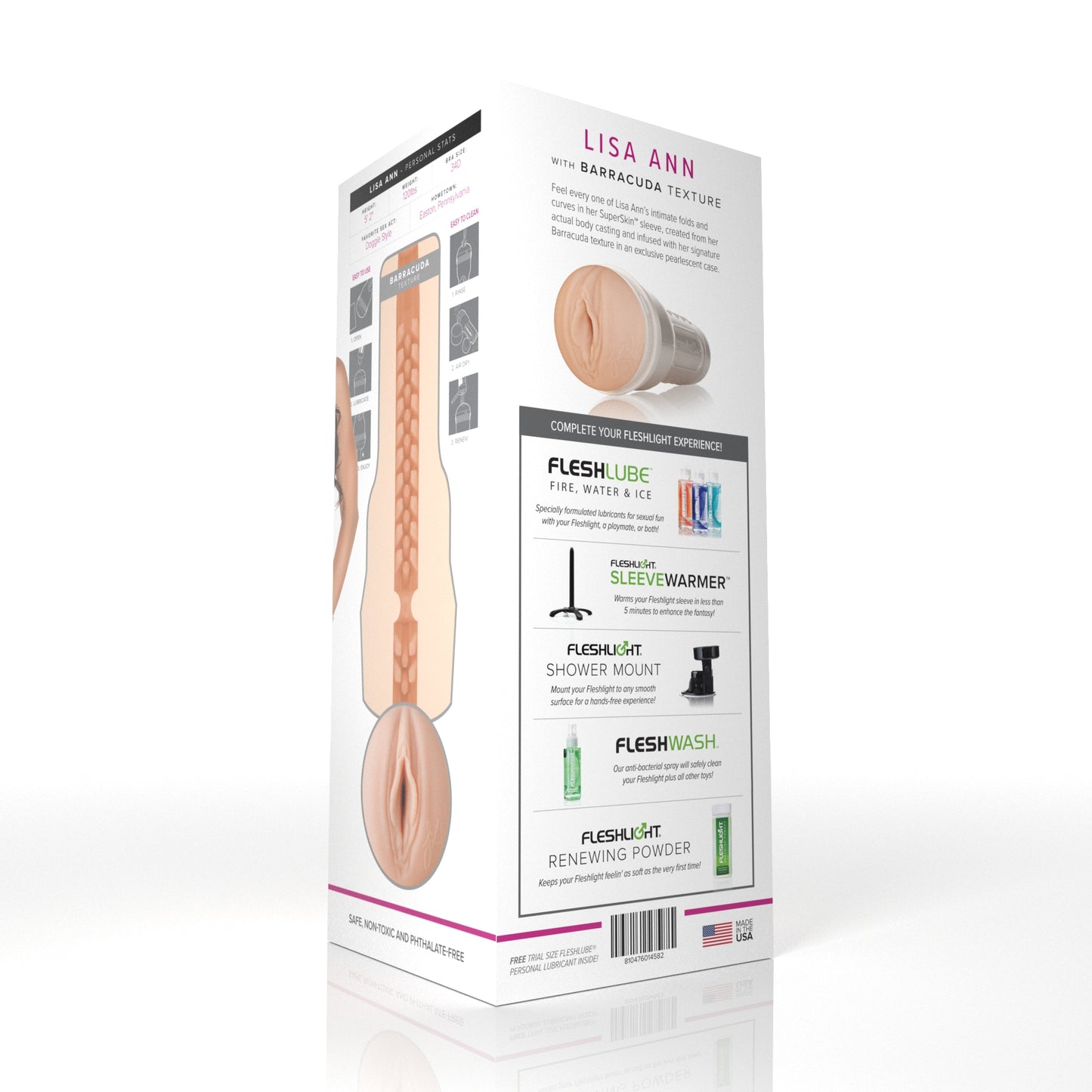 Lisa Ann Fleshlight Barracuda (Lady) Without case Fleshlight