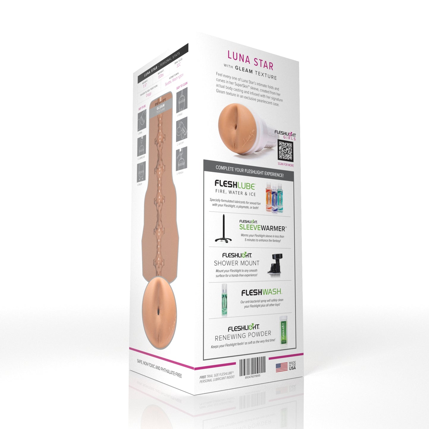 Luna Star Fleshlight Gleam (Butt) Without case Fleshlight