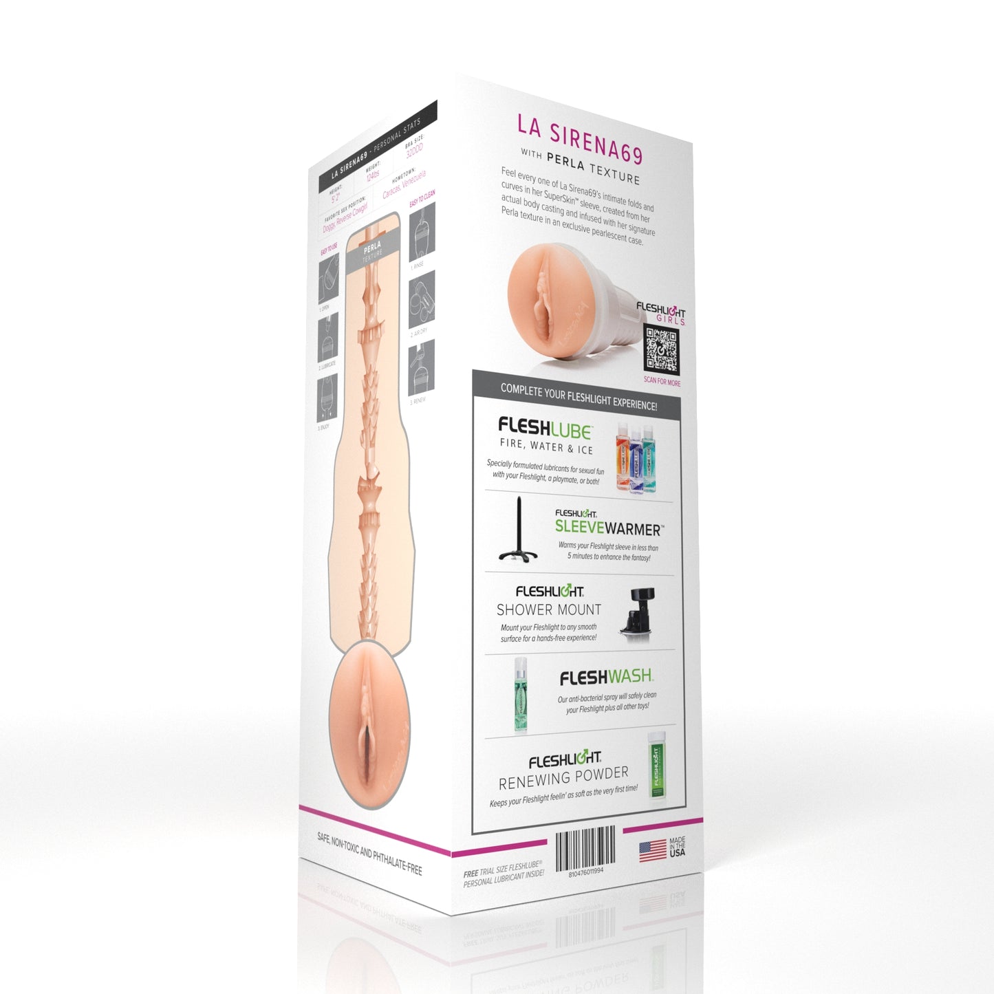 La Sirena69 Fleshlight Tesoro (Butt) Without Case Fleshlight