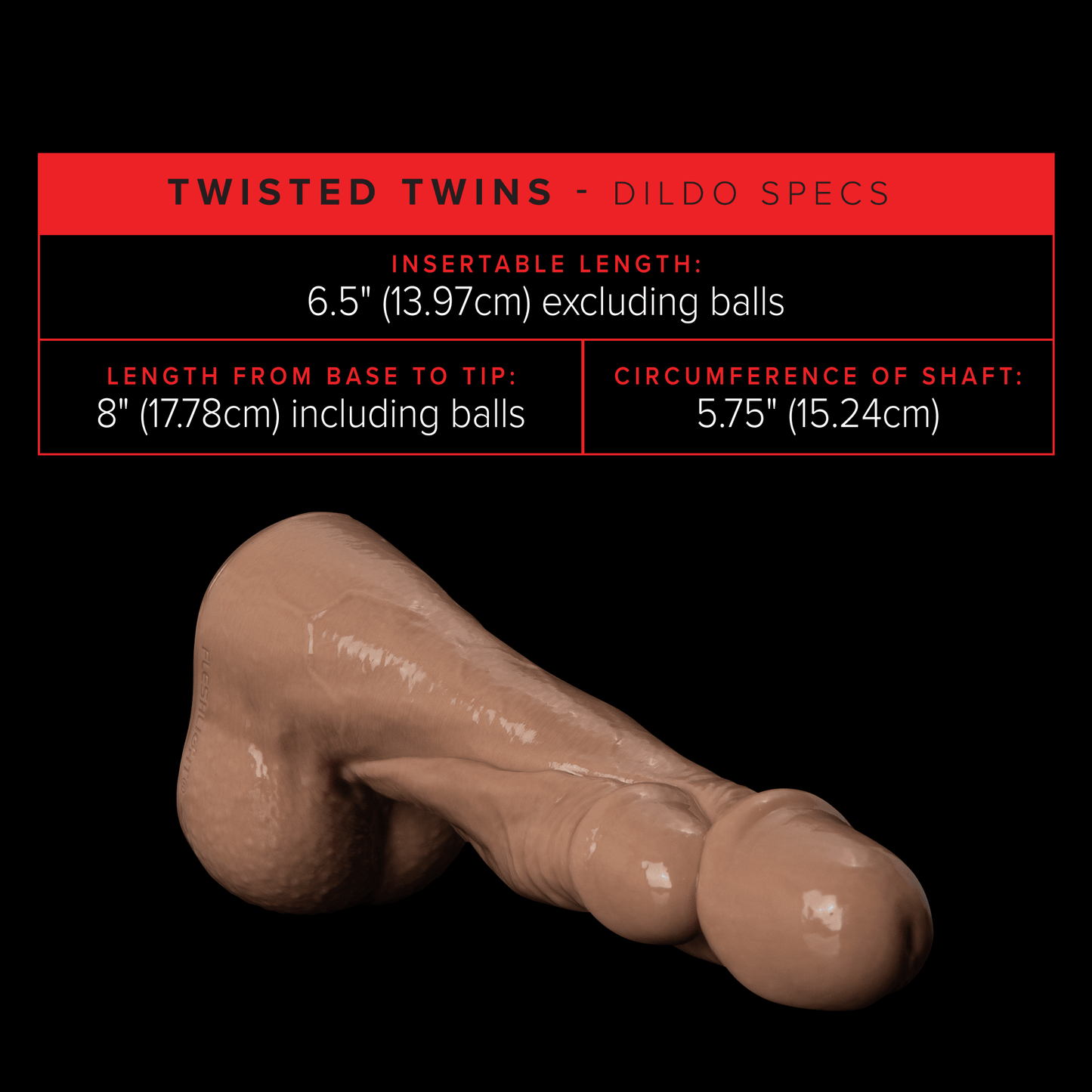 Twisted Twins Dildo Fleshlight