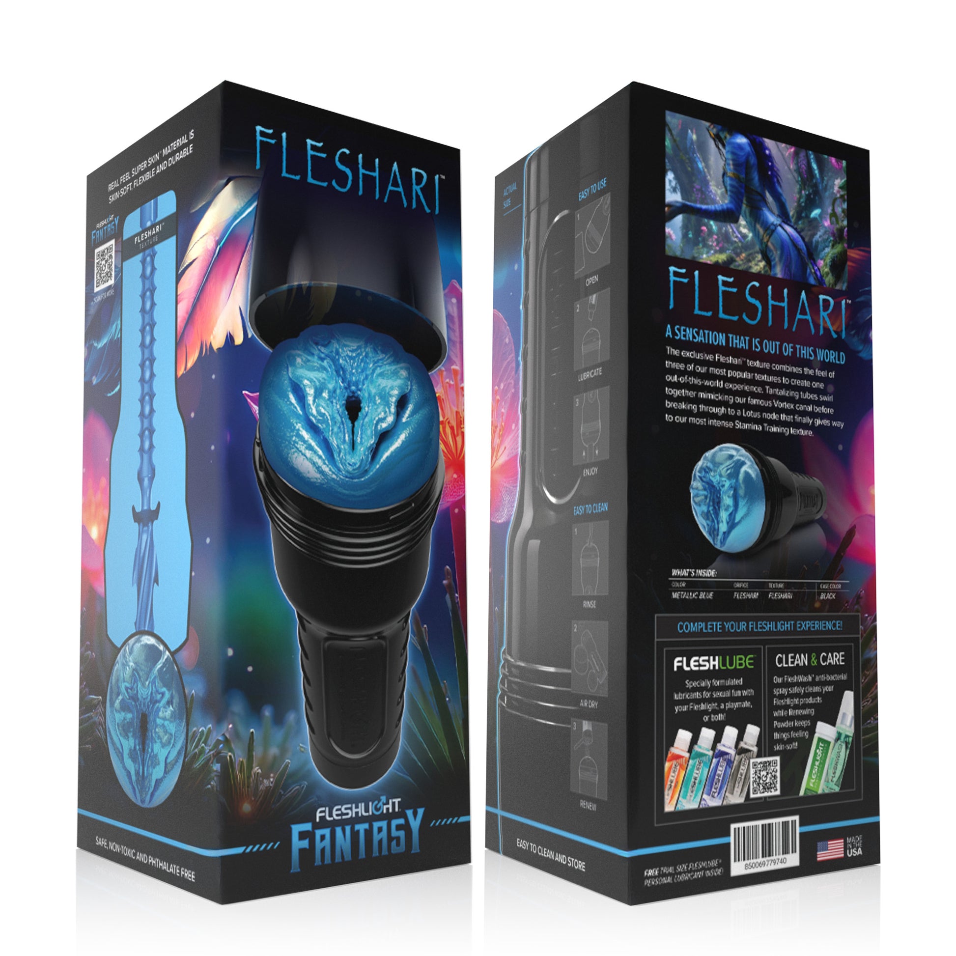 Fleshari Blue Alien Stroker Fleshlight Fleshari Blue Alien Stroker Fleshlight