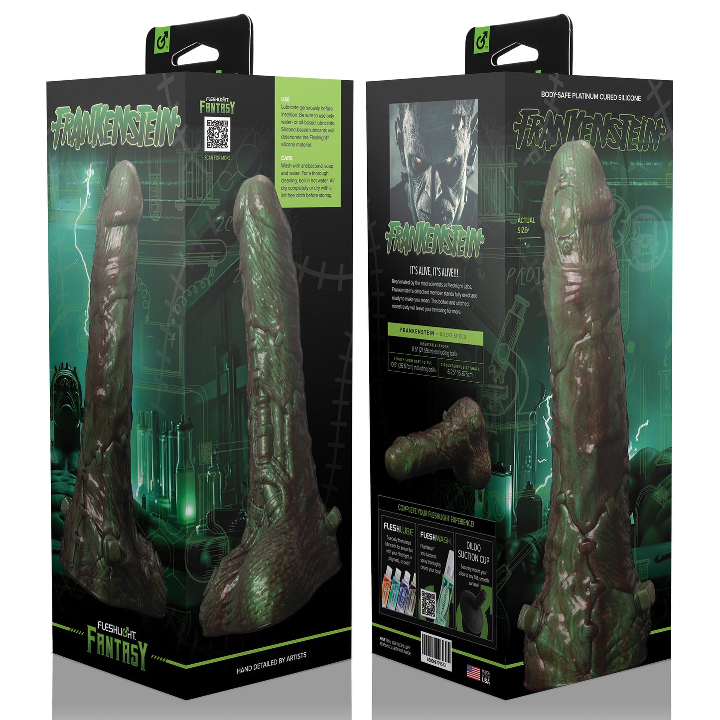 Frankenstein Dildo - Fleshlight Frankenstein Dildo - Fleshlight