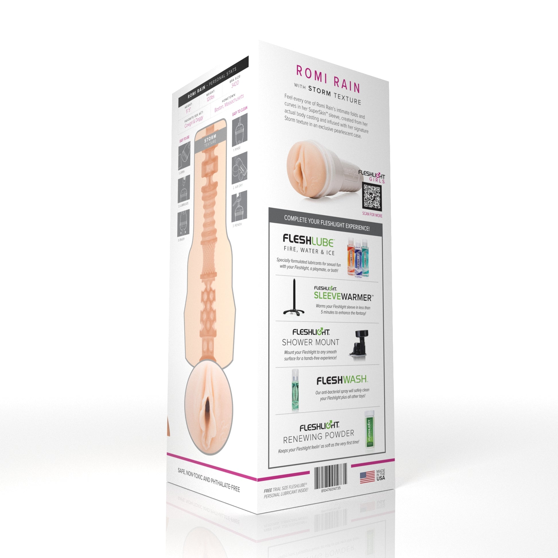 Romi Rain Fleshlight Tempest (Butt) With case Fleshlight
