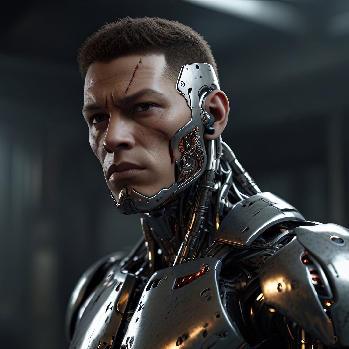 Fantasy Androm3da Cyborg Dildo