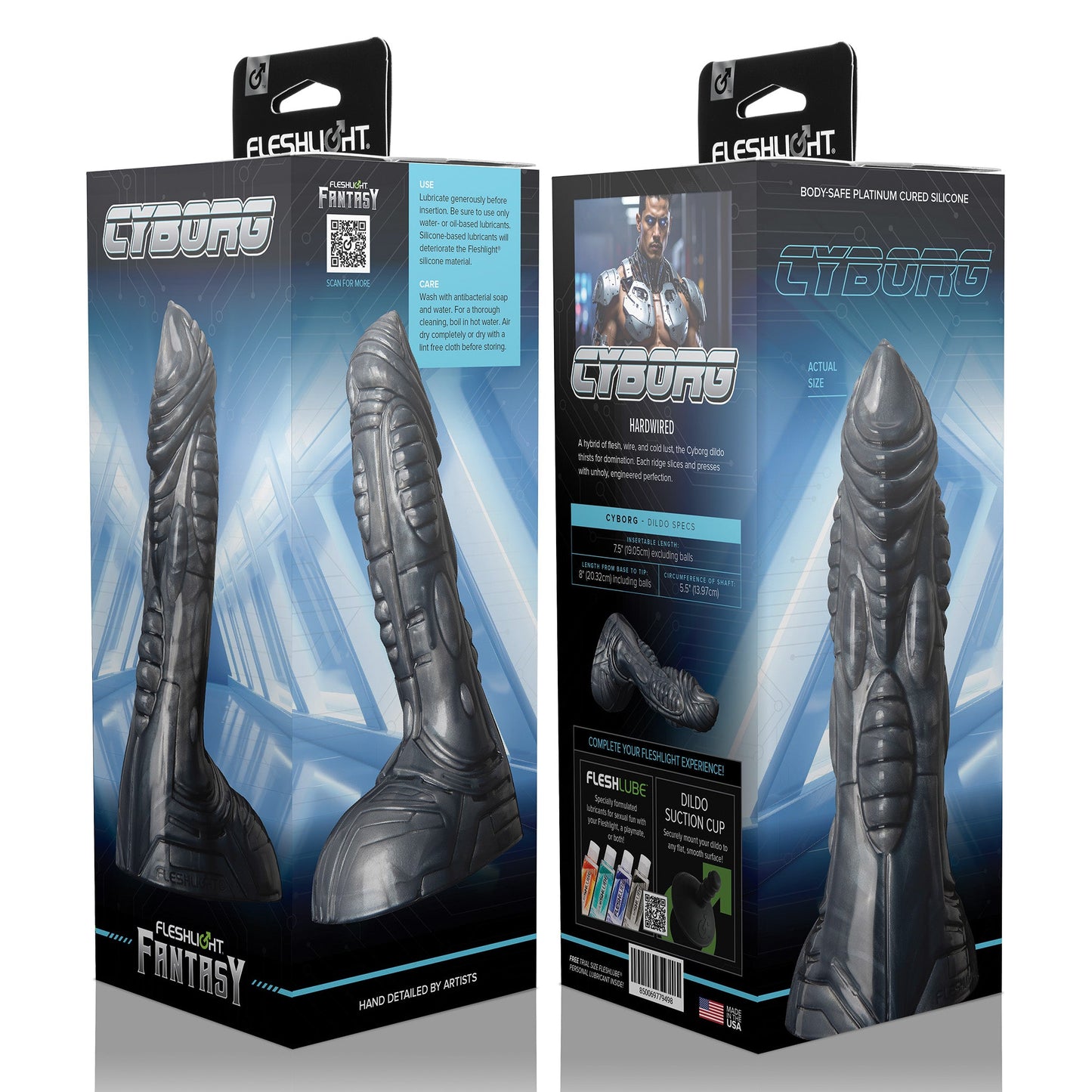 Fantasy Androm3da Cyborg Dildo