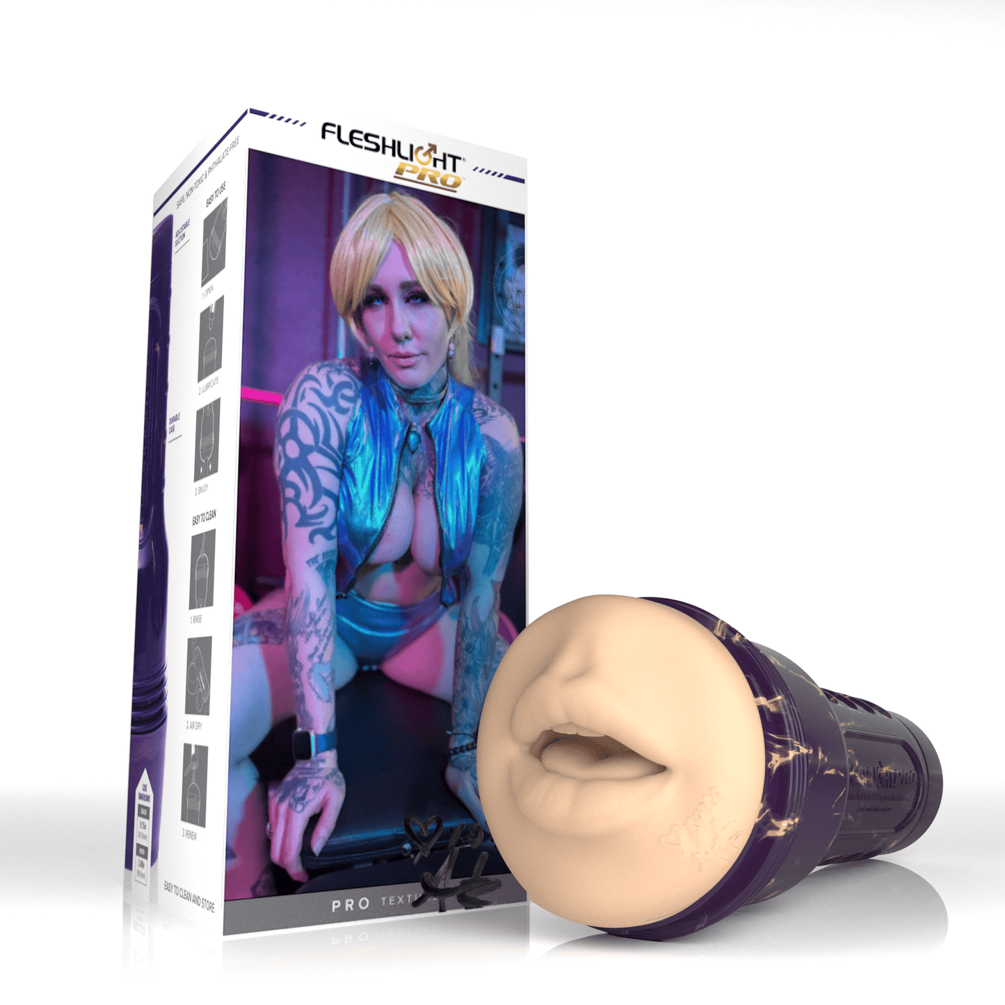 Fleshlight Pro Autumn Ivy Flesh Lip Stroker Allure 150