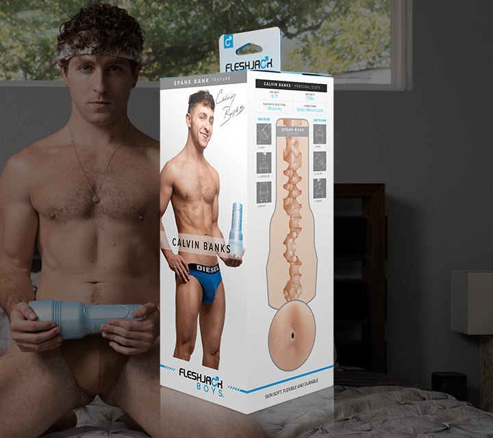 Combo Packs Calvin Banks: Spank Bank and Dildo pack