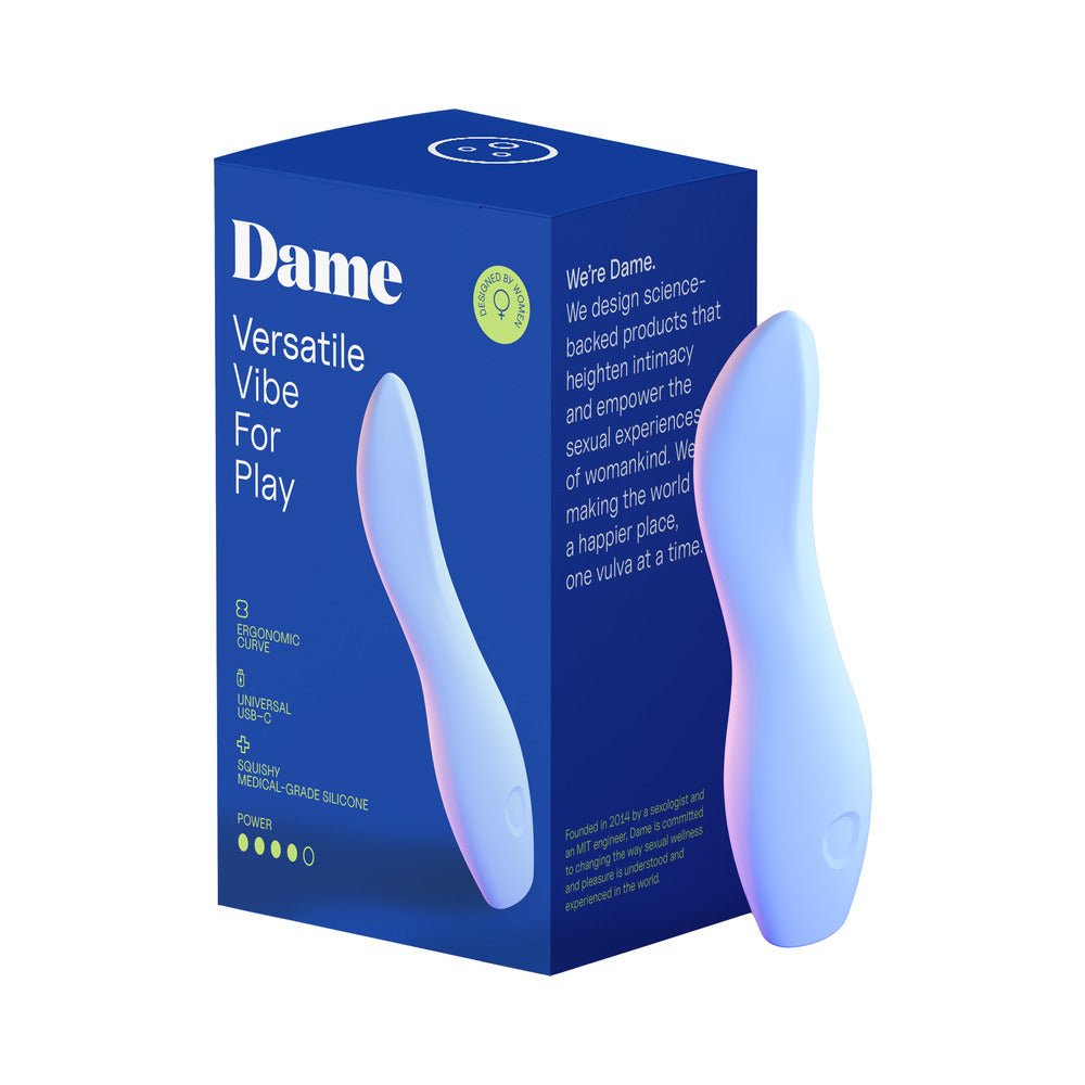 Vibrators Dame Dip 2.0 Vibrator Periwinkle