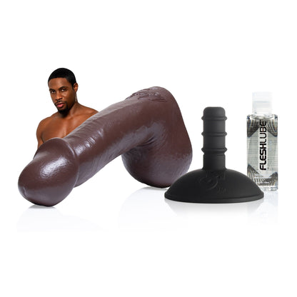 Combo Packs DeAngelo Jackson Dildo Pack with Fleshlube Slide