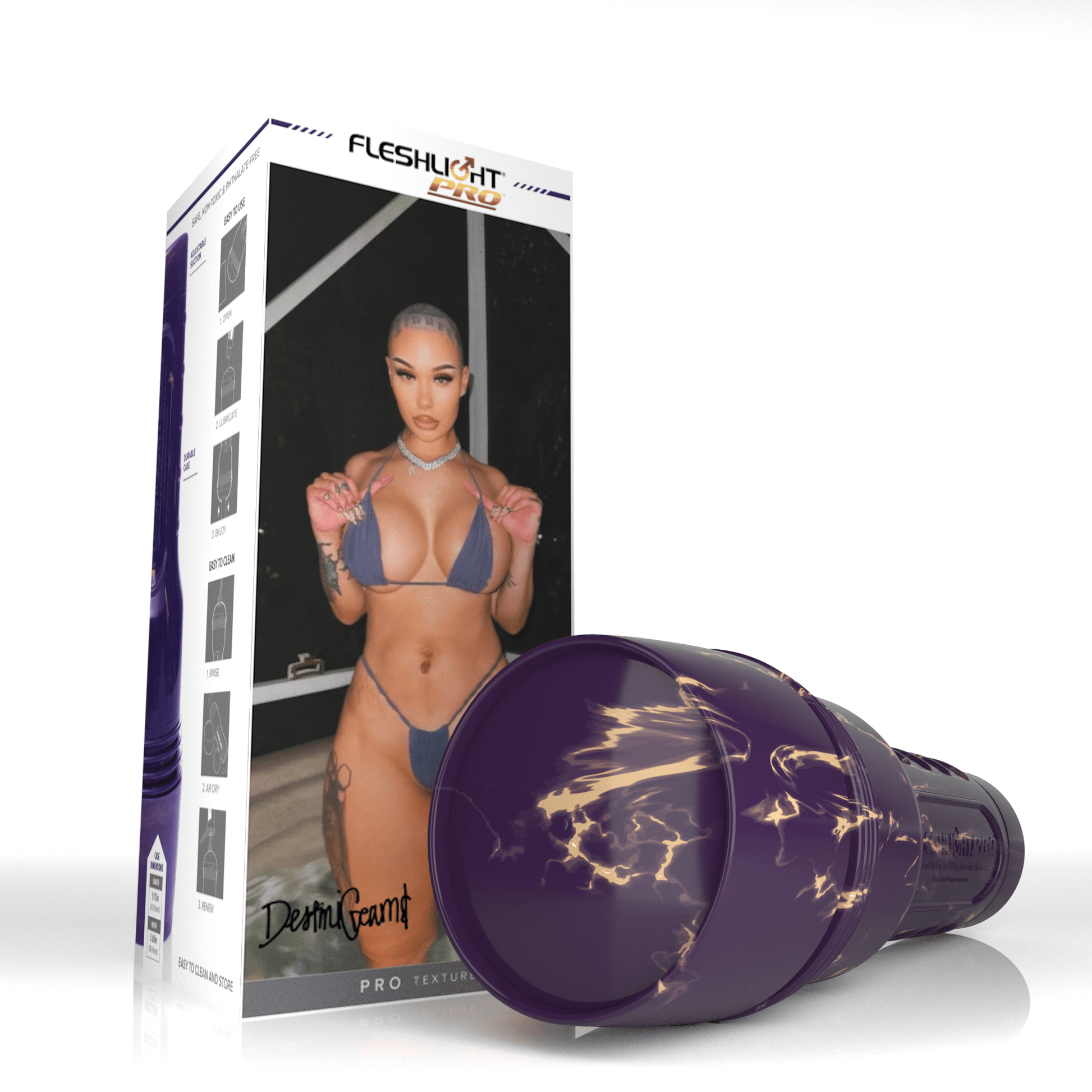 Fleshlight Pro Destini Creams Lady Stroker Allure 150
