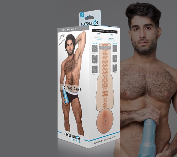 Combo Packs Diego Sans Sex Machine and Dildo pack