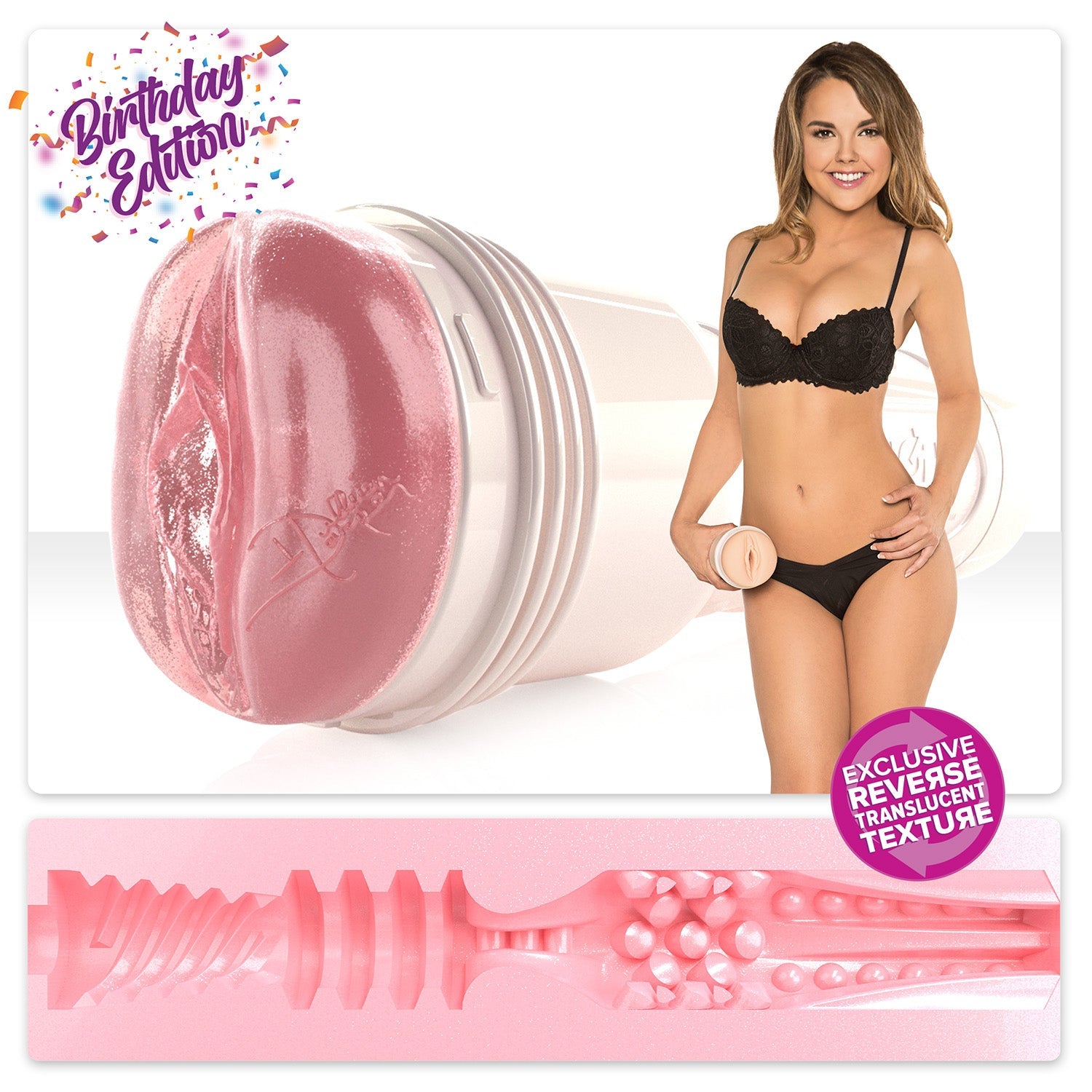 Dillion Harper Birthday Cake Edition Stroker - Fleshlight Dillion Harper Birthday Cake Edition Stroker - Fleshlight