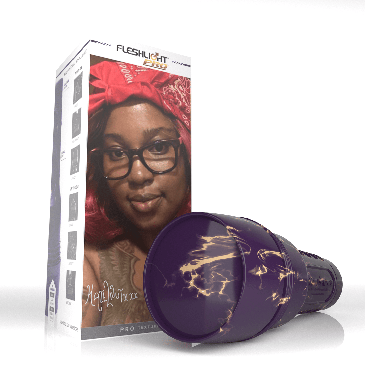 Fleshlight Pro Hazelnutxxx Wet Mouth Stroker Allure 150