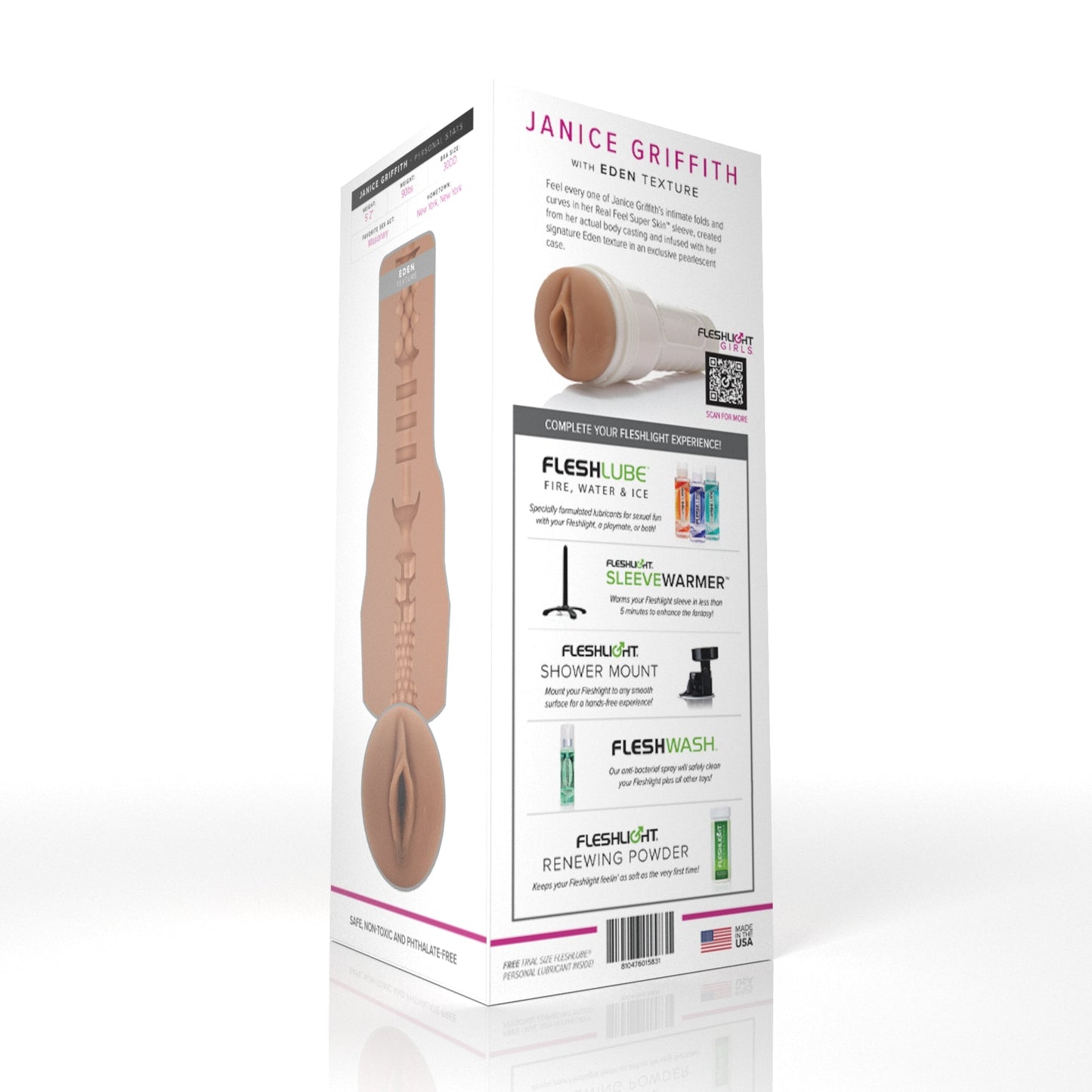 Fleshlight Girl Janice Griffith Fleshlight Eden (Lady) With case