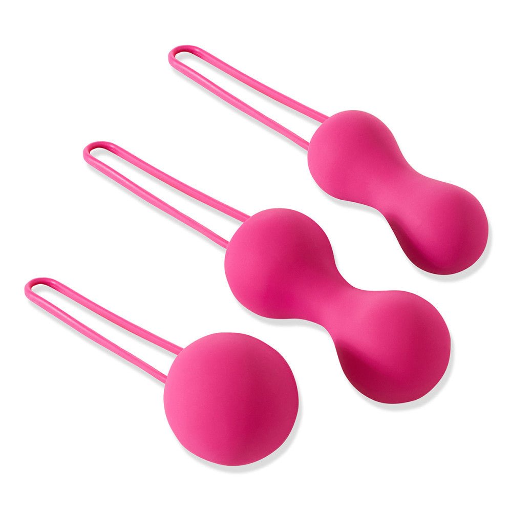 Vibrators Je Joue Ami Kegel Ball Set - Fuchsia