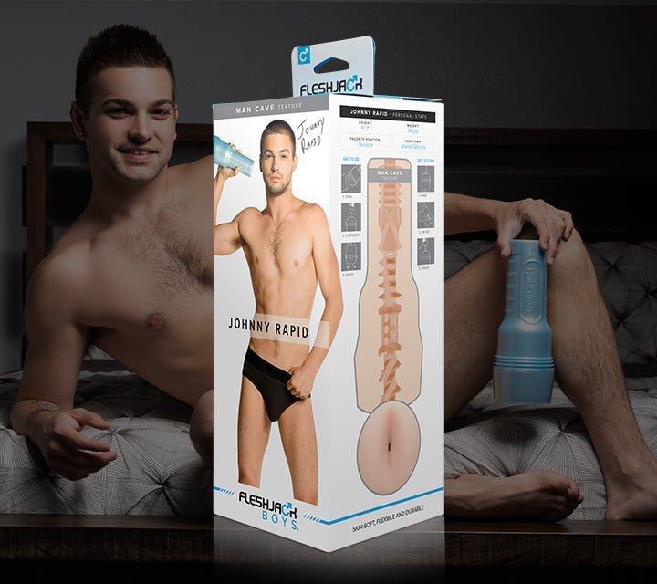 Combo Packs Johnny Rapid: Man Cave and Dildo Pack