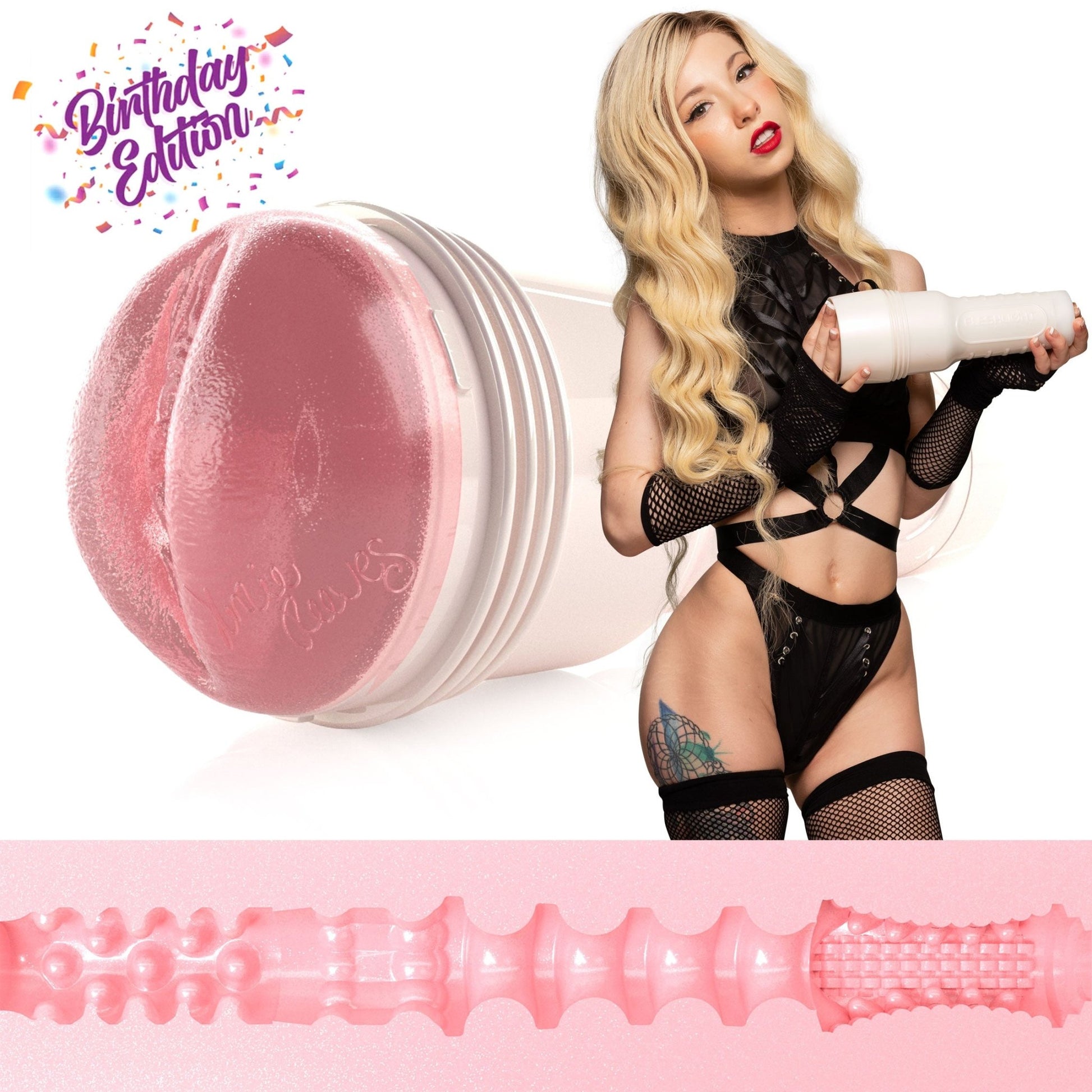 Kenzie Reeves Birthday Cake Edition Stroker - Fleshlight Kenzie Reeves Birthday Cake Edition Stroker - Fleshlight