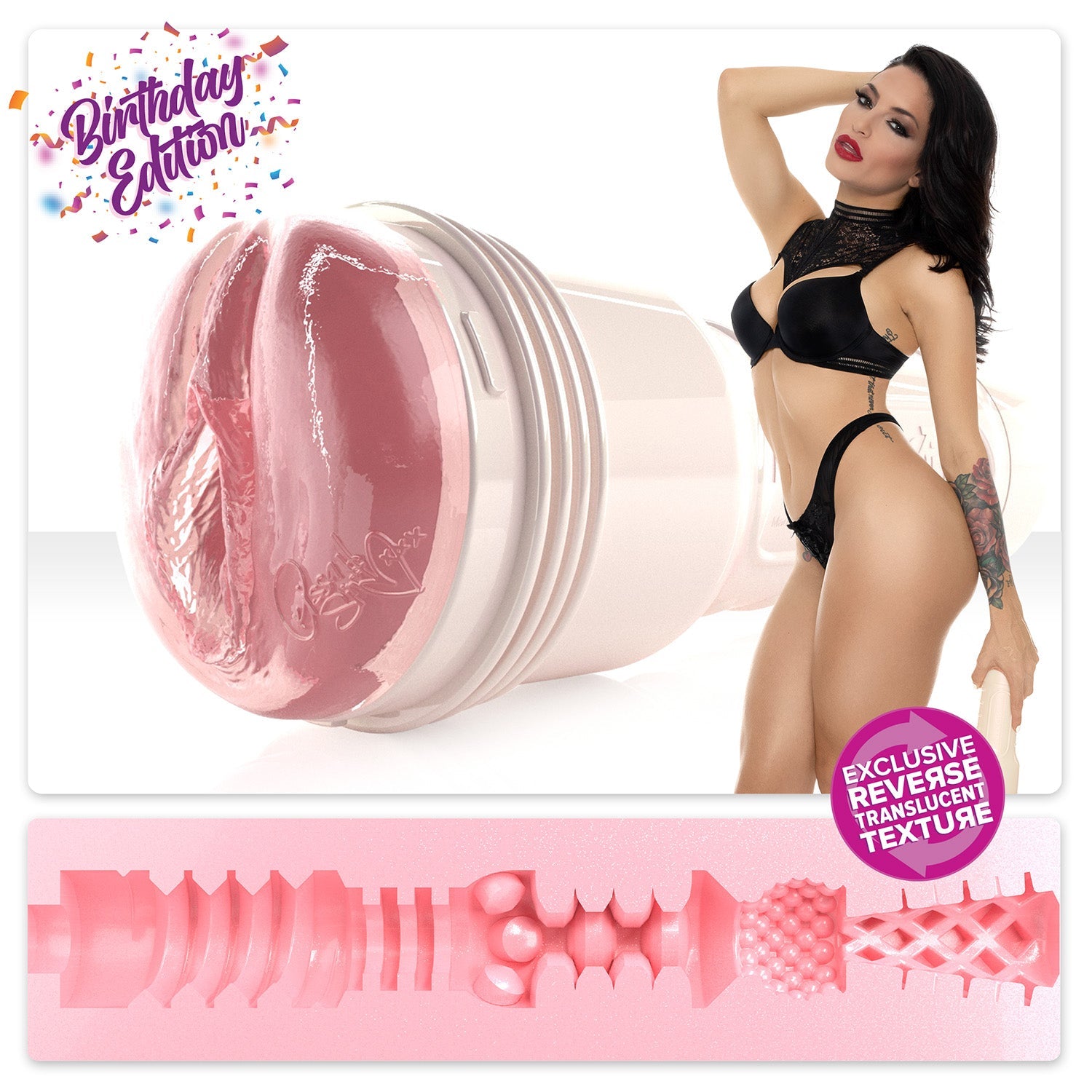 Birthday Cake Kissa Sins Birthday Cake Edition Stroker Birthday - Insatiable (Lady) With case