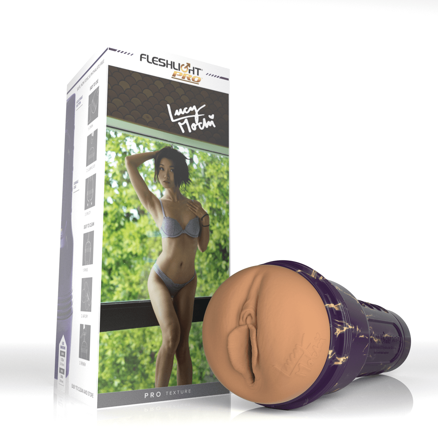 Fleshlight Pro Lucy Mochi Kitty Stroker Allure 150