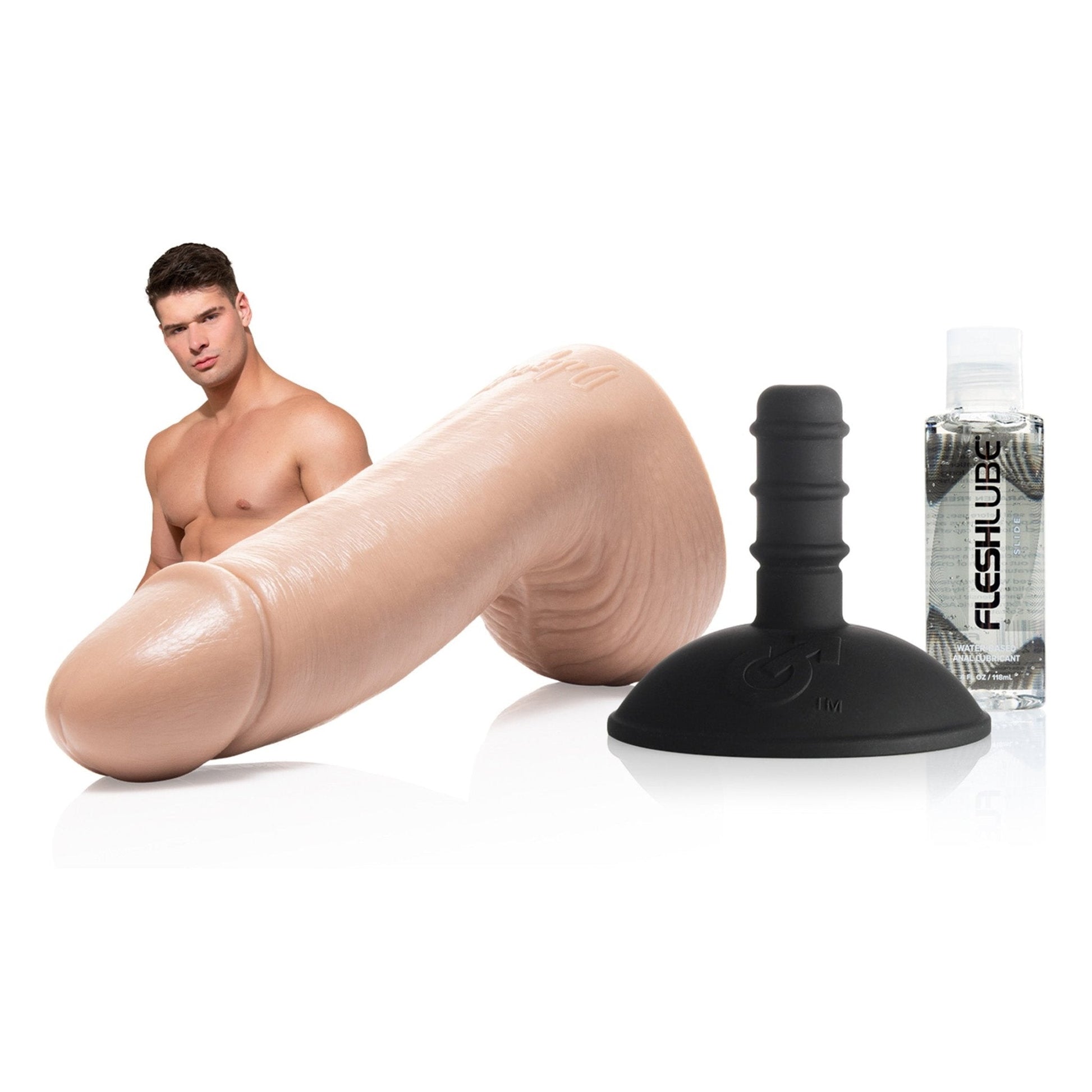 Combo Packs Malik Delgaty Dildo Pack With Fleshlube Slide
