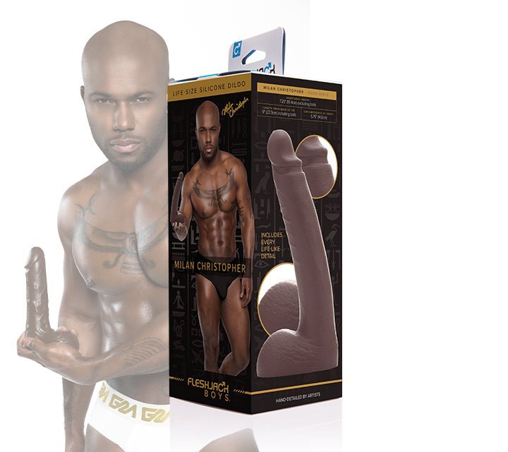 Combo Packs Milan Christopher Dildo Pack with Fleshlube Slide