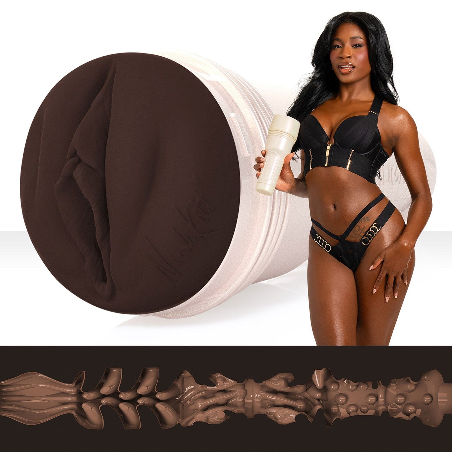 Fleshlight Girl Nicole Kitt Stroker Purrrrrfection (Lady)