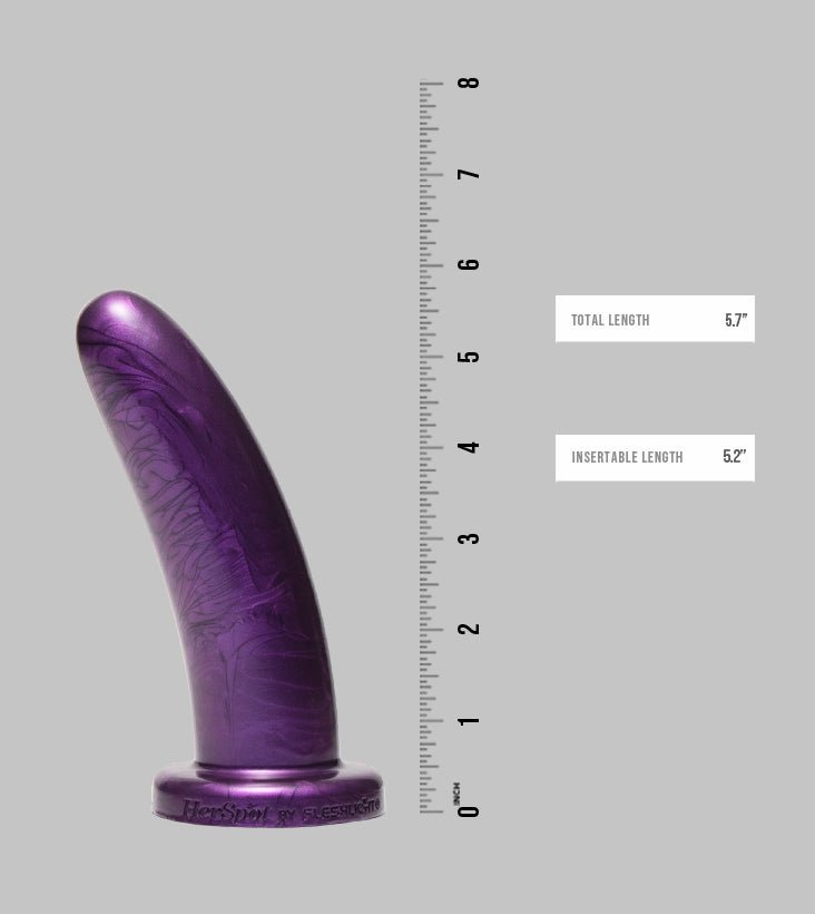 Plum Orchid Dildo - Fleshlight Plum Orchid Dildo - Fleshlight