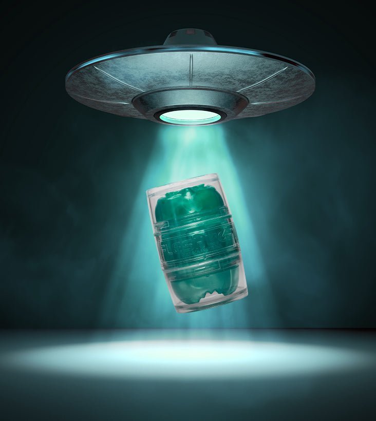 Masturbators Quickshot Alien Lady/Butt - Metallic Green