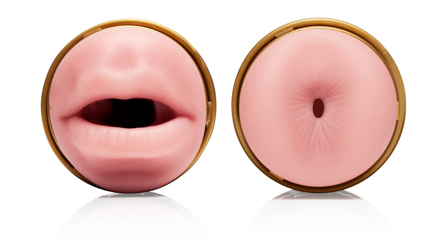 Masturbators Quickshot Stamina Training Unit Butt/Mouth