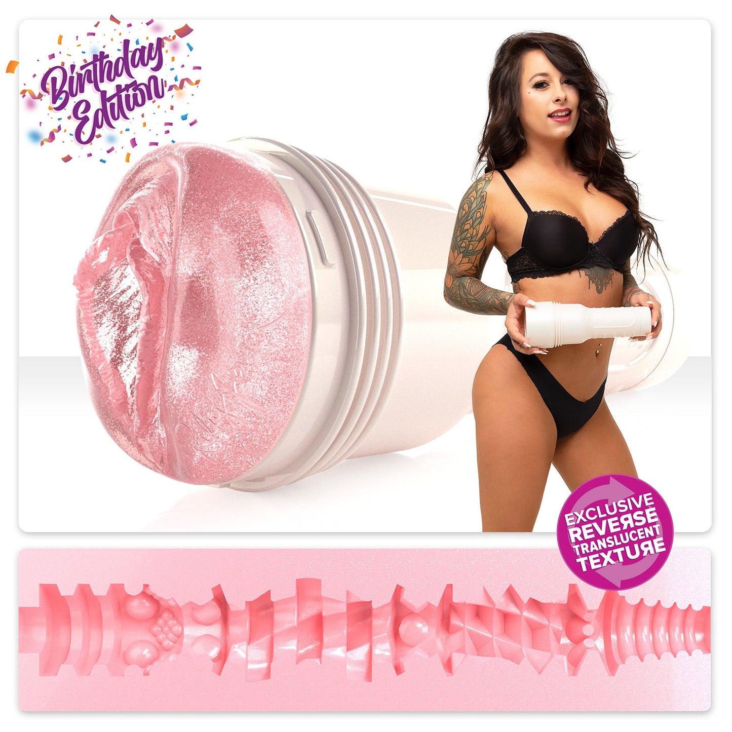 Birthday Cake Riley Jensen Birthday Cake Edition Stroker Birthday - Wild (Lady) With case