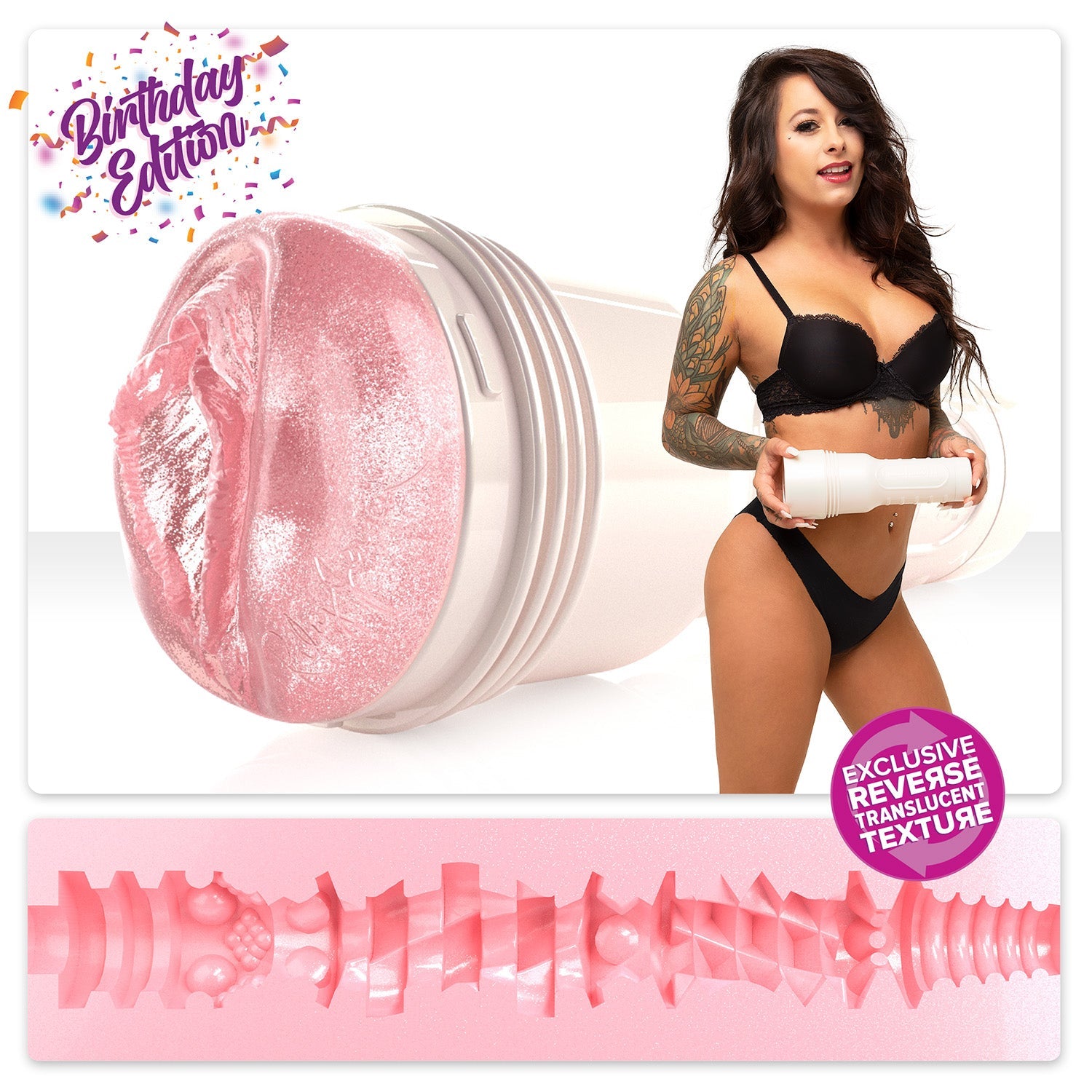 Birthday Cake Riley Jensen Birthday Cake Edition Stroker Birthday - Wild (Lady) With case