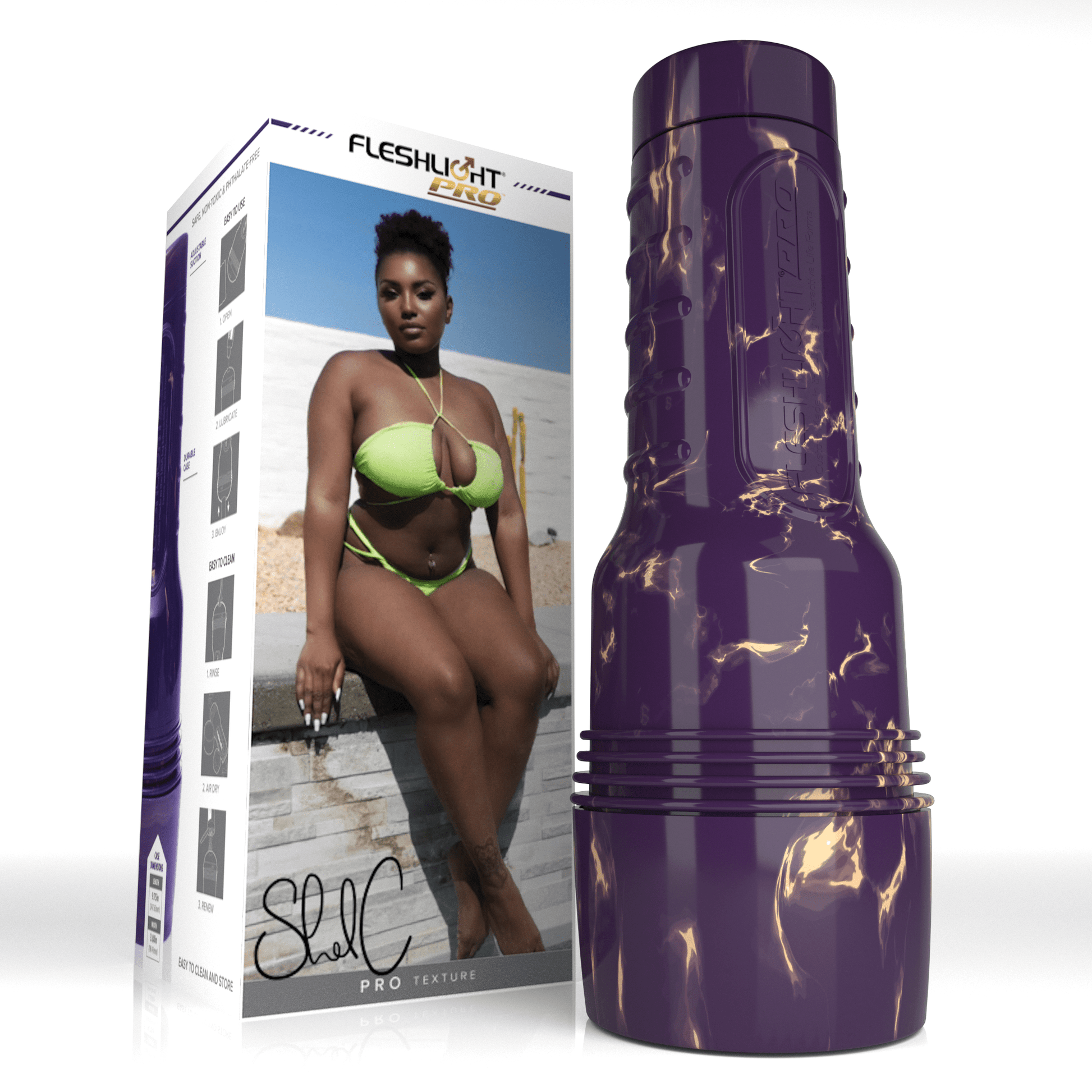 Fleshlight Pro ShelCierra LadyBits Stroker Allure 150