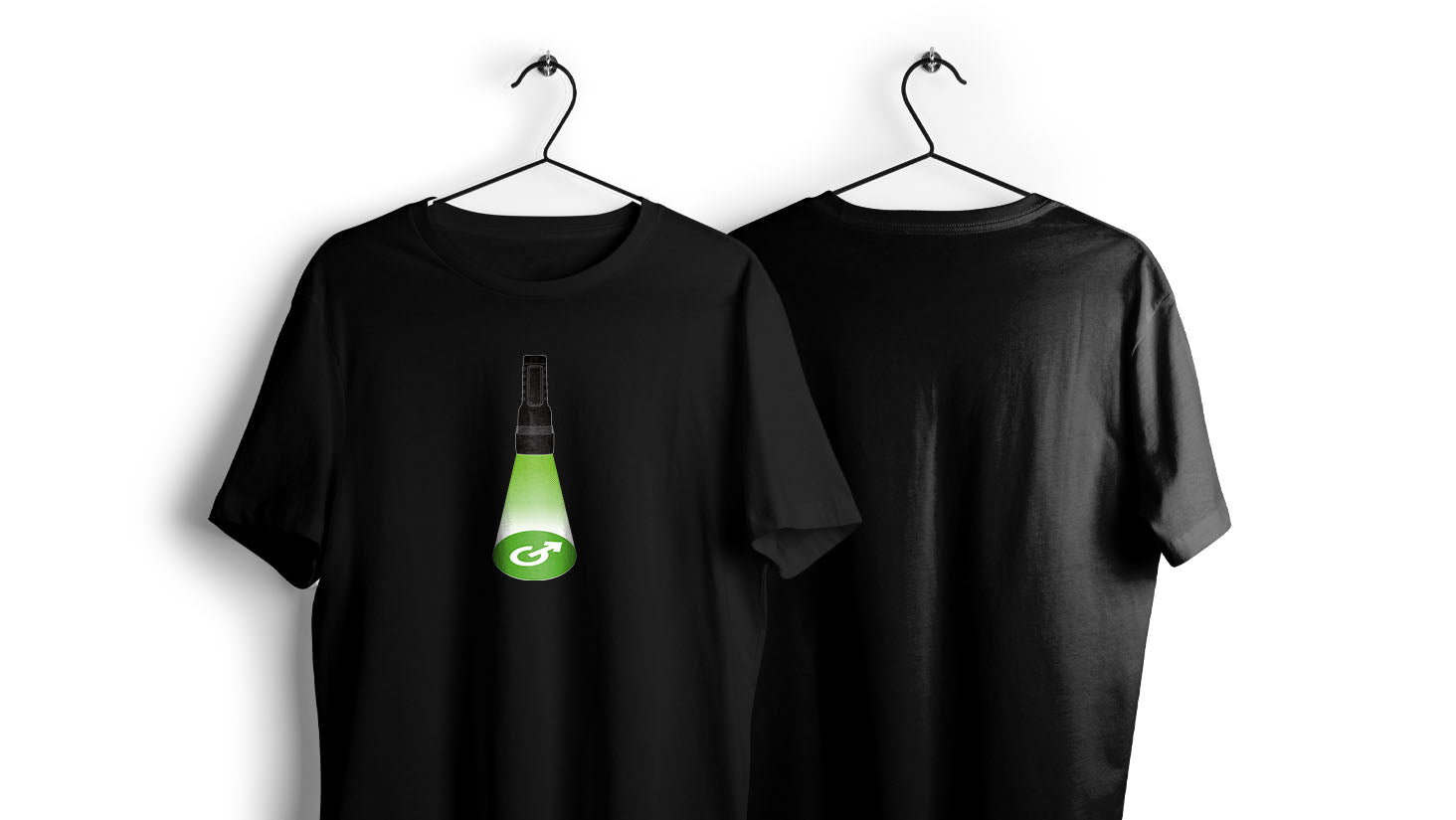 Merchandise T-Shirt - Fleshlight Flashlight Logo S