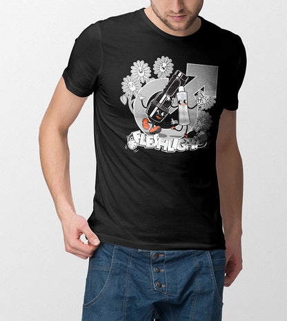 Merchandise T-Shirt - Fleshlight Fleshy and Lubey S