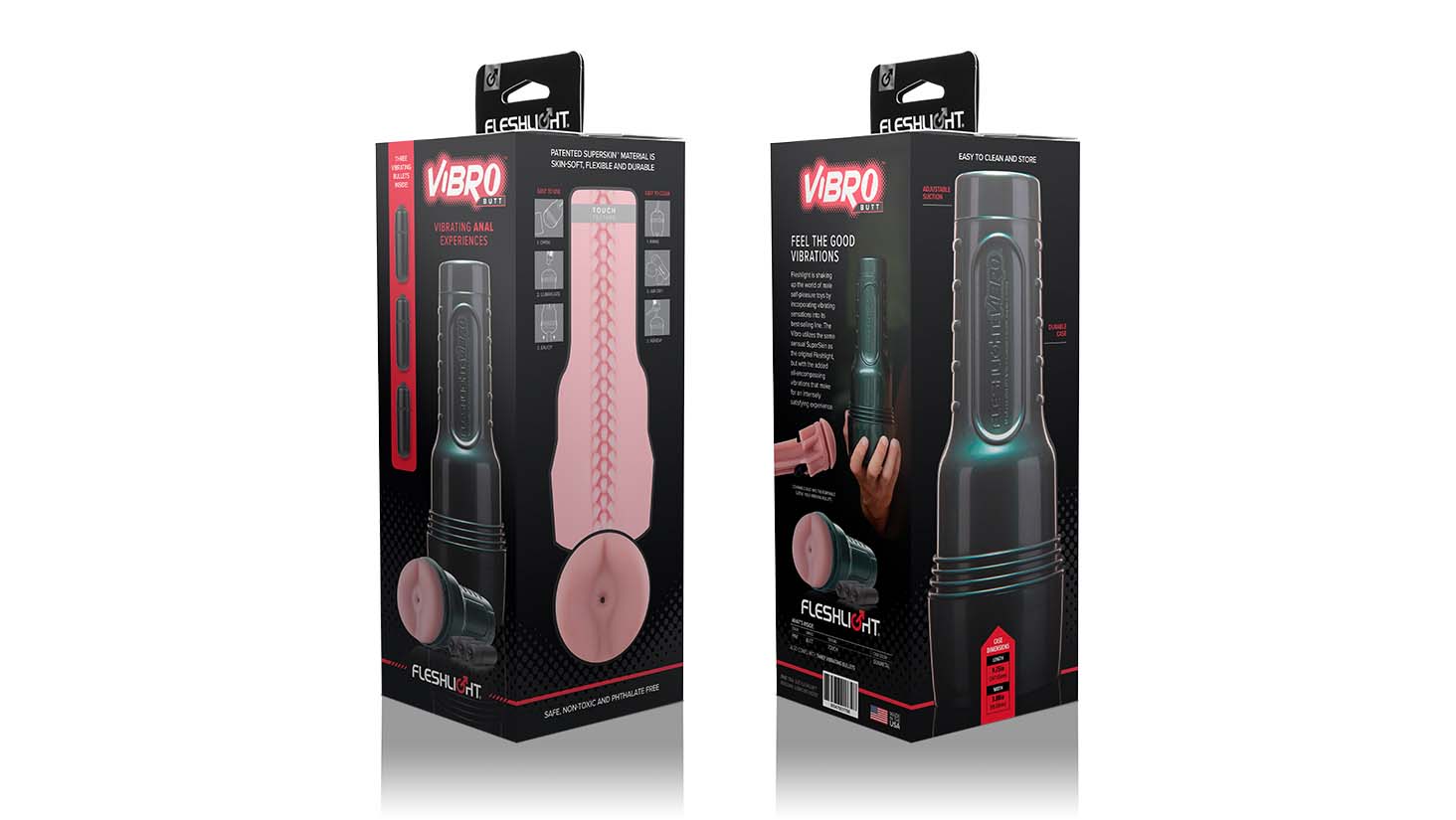 Vibro Butt Stroker - Fleshlight Vibro Butt Stroker - Fleshlight